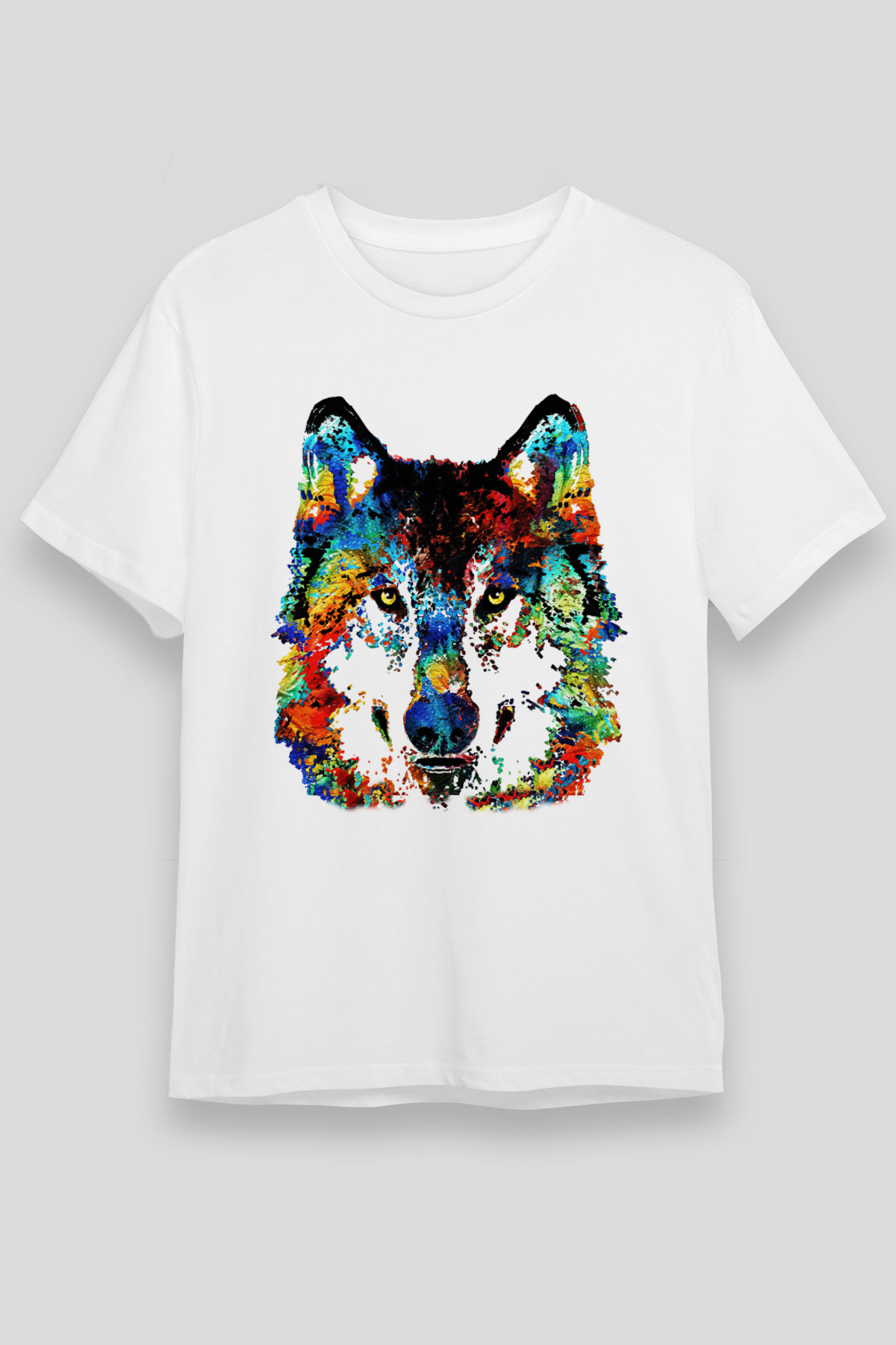 Köpek Beyaz Unisex Tişört T-Shirt - TişörtFabrikası