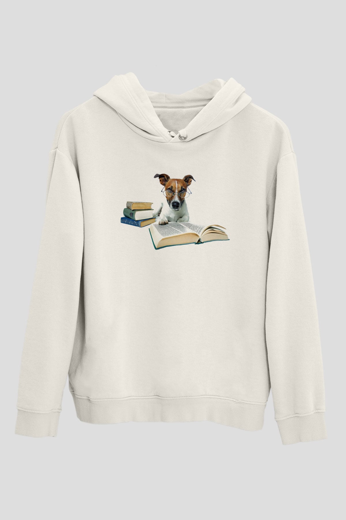 Köpek eğiticisi Beyaz Unisex Hoodie
