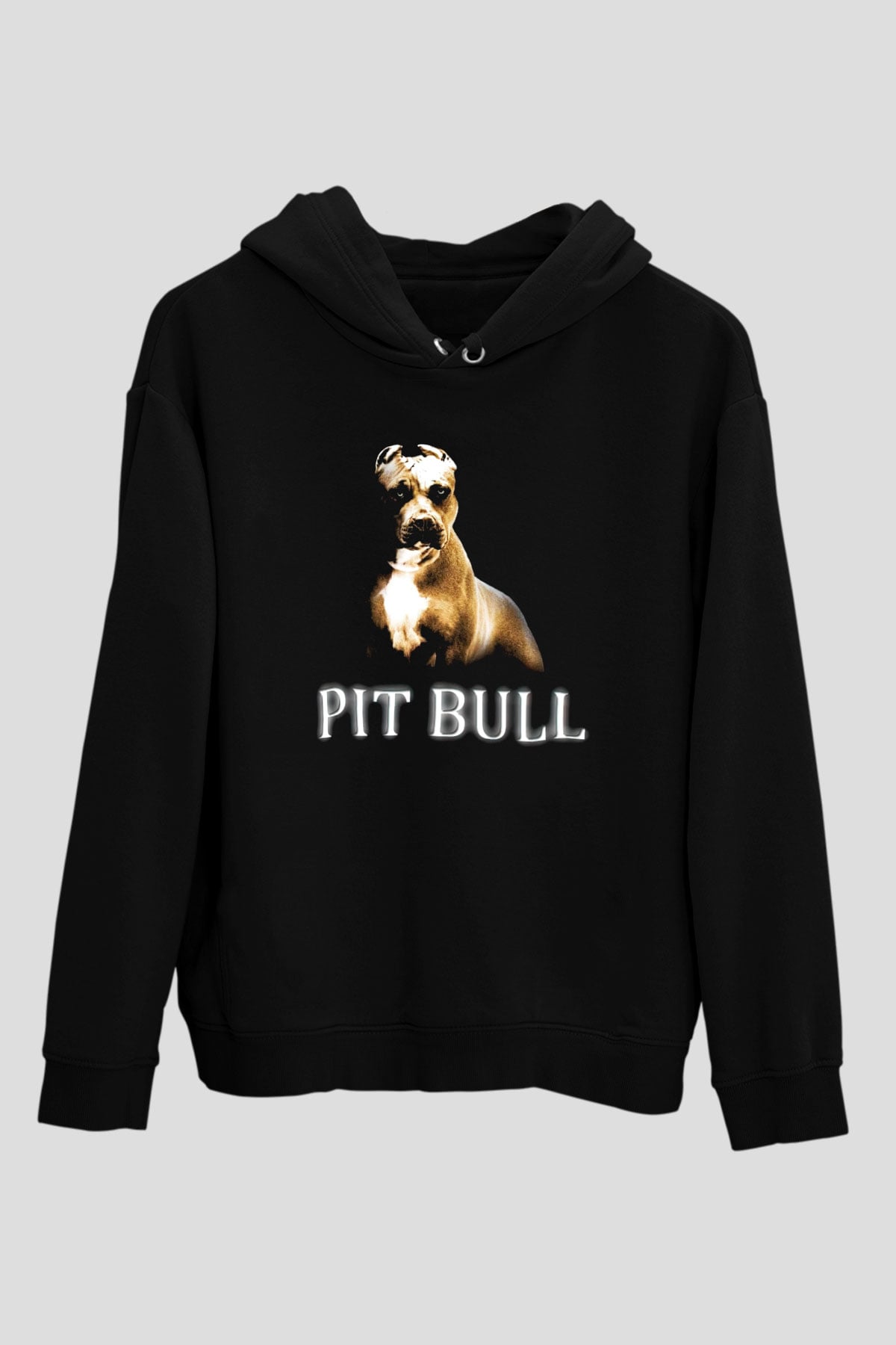 Köpek Siyah Unisex Hoodie