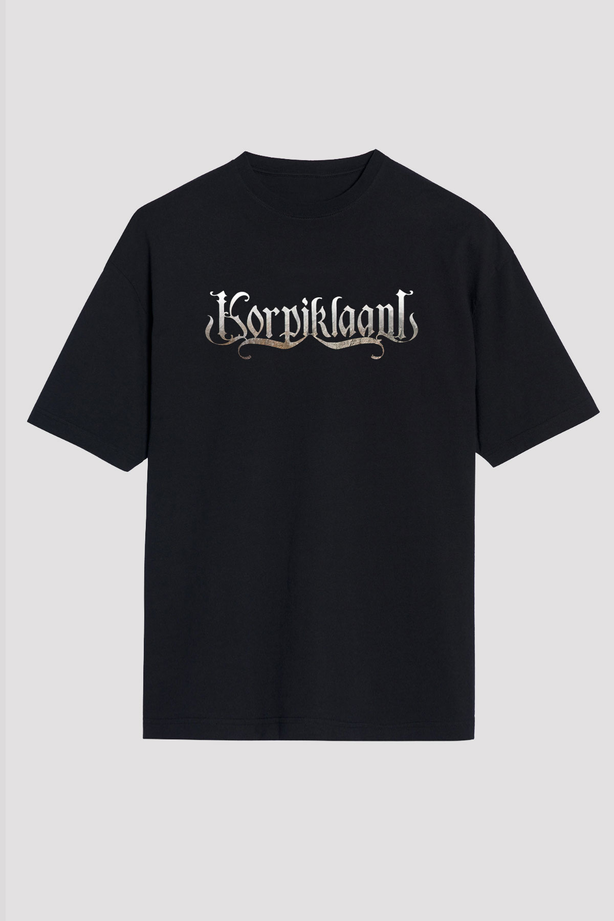 Korpiklaani Siyah Unisex Oversize Tişört T-Shirt