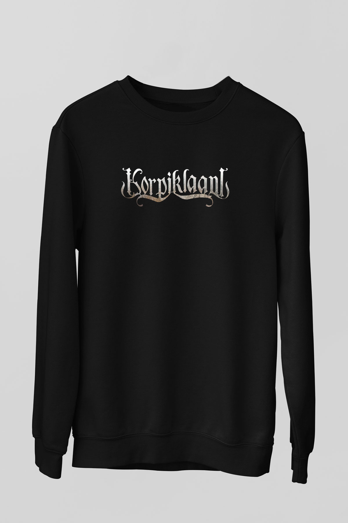 Korpiklaani Siyah Unisex Sweatshirt