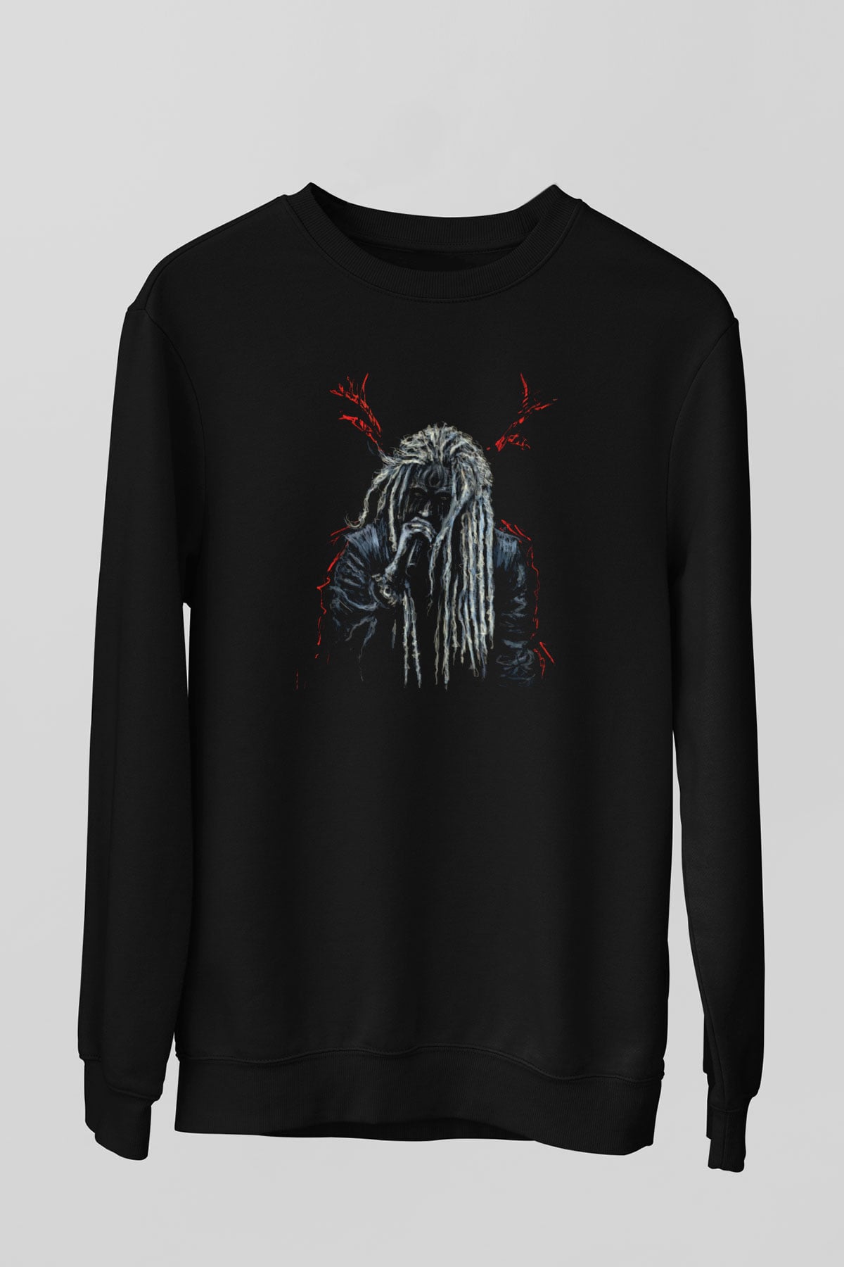 Korpiklaani Siyah Unisex Sweatshirt