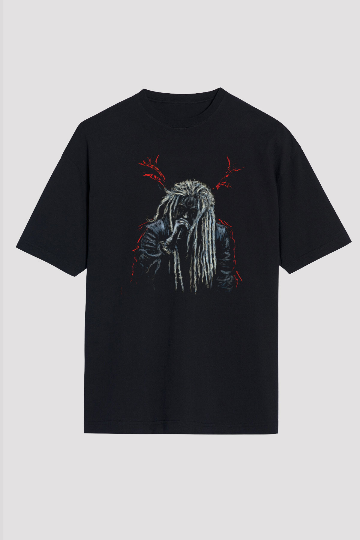 Korpiklaani Siyah Oversize Tişört Oversize T-shirt - TişörtFabrikası