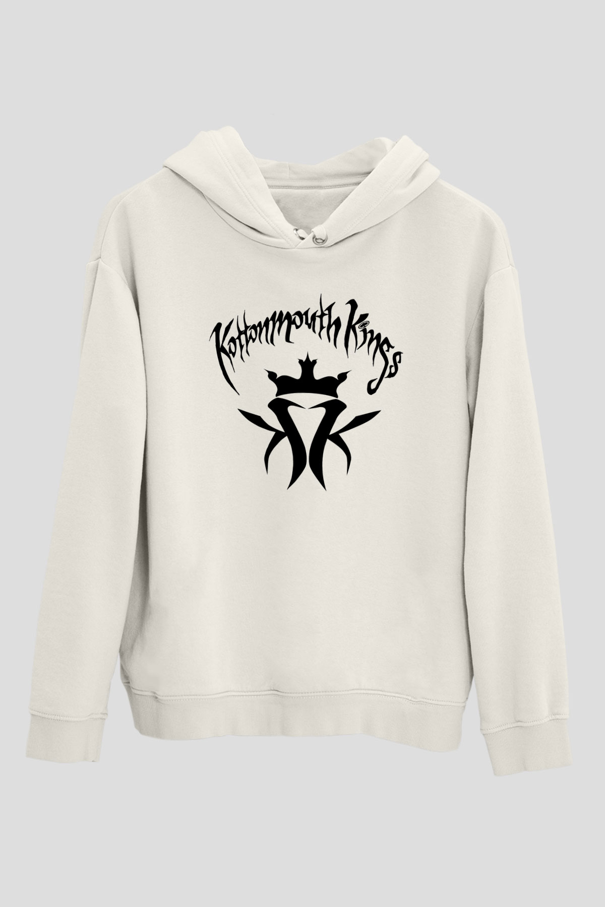 Kottonmouth Kings Beyaz Unisex Kapşonlu Sweatshirt