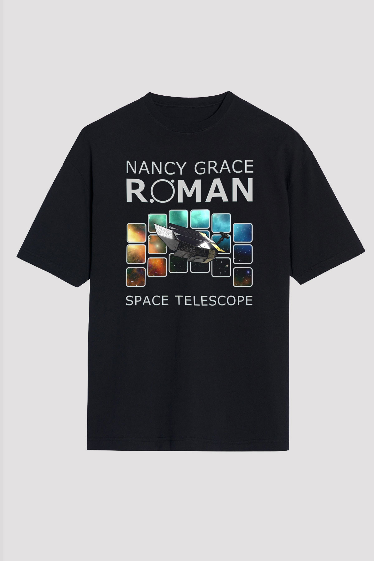 Kozmolog Siyah Oversize Tişört Oversize T-shirt - TişörtFabrikası