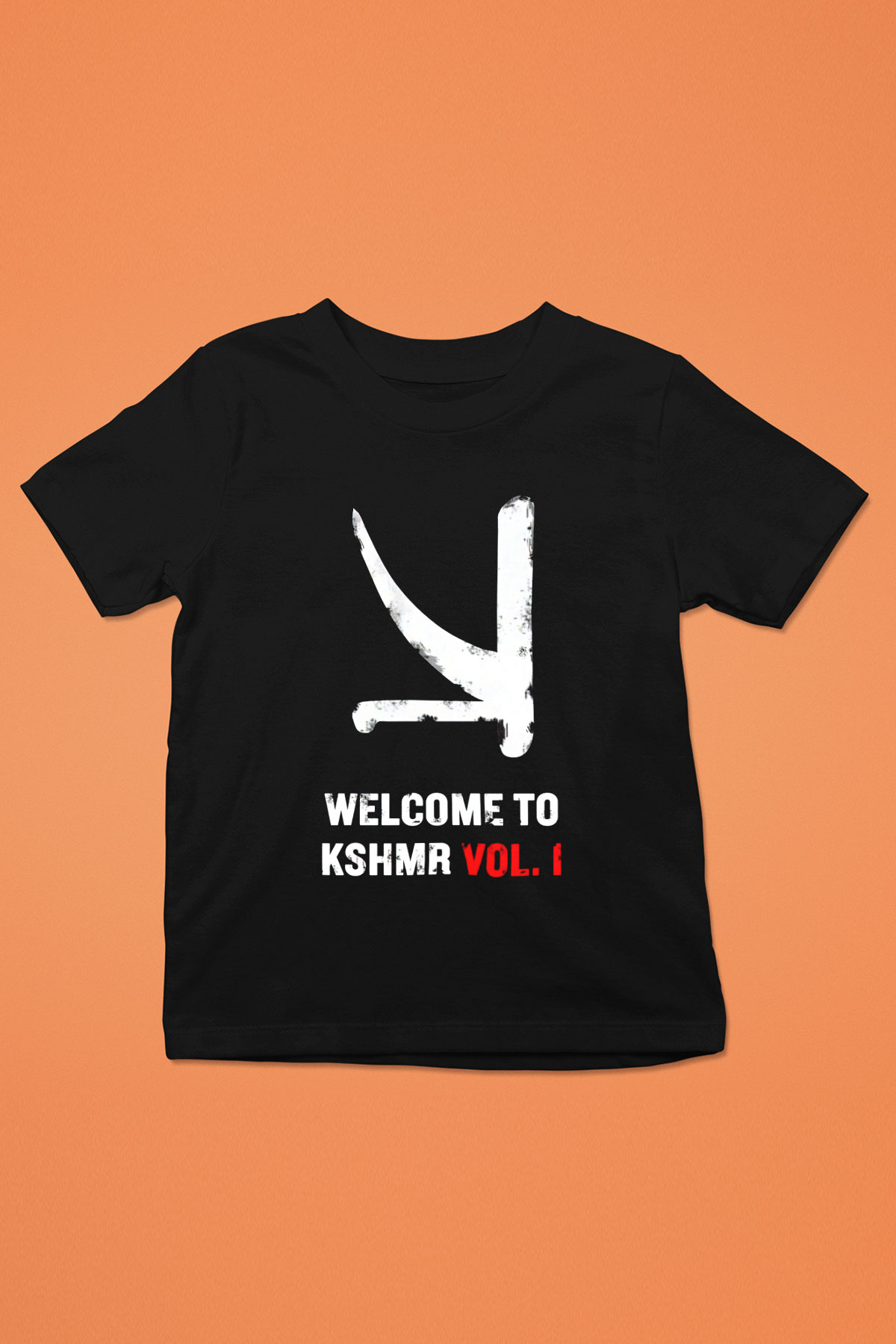 KSHMR Siyah Unisex Çocuk Tişört