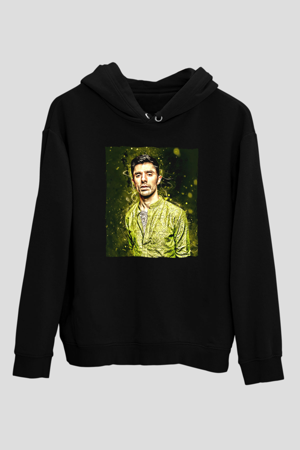 KSHMR Siyah Unisex Kapüşonlu Sweatshirt