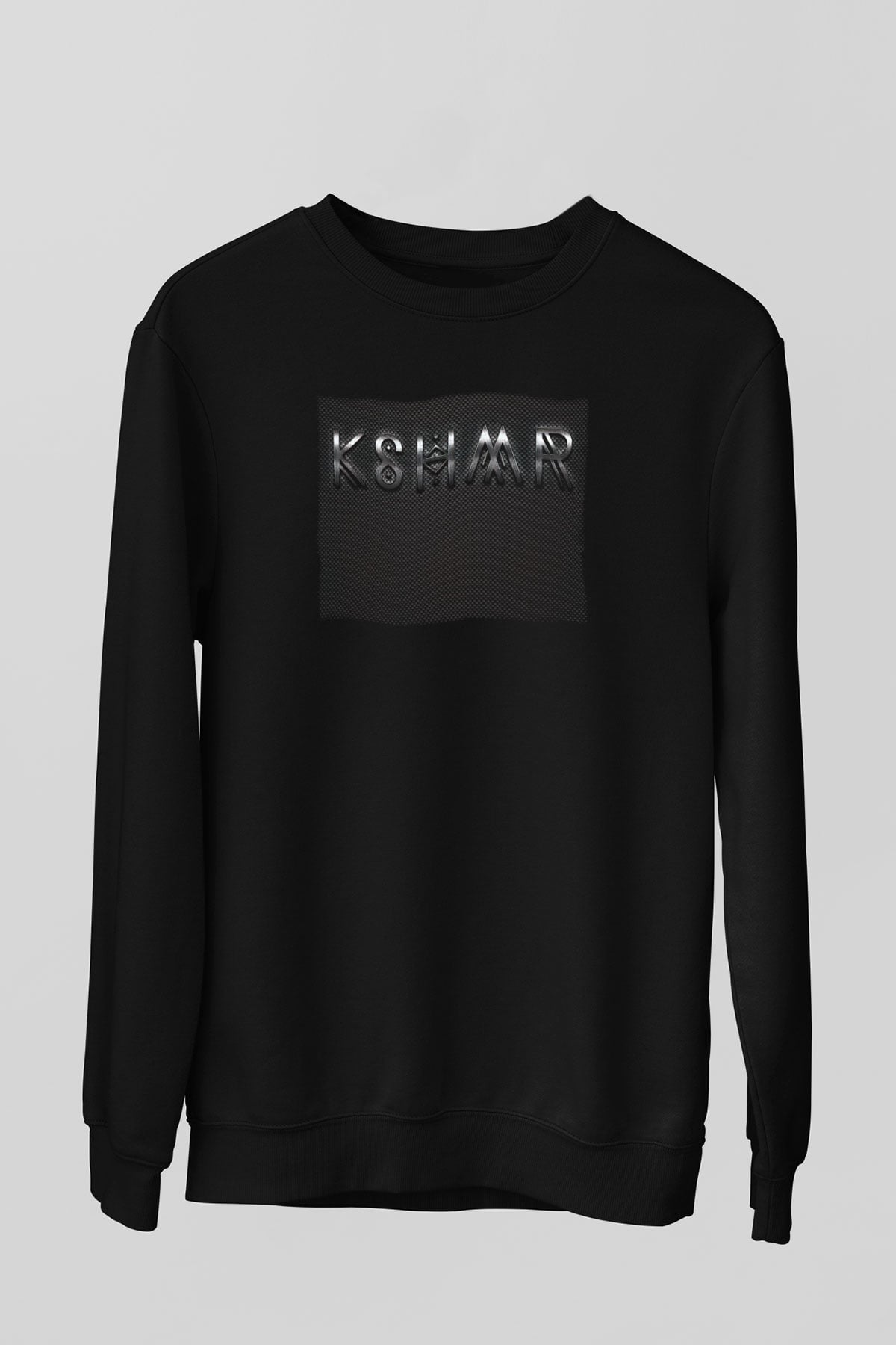 KSHMR Siyah Unisex Sweatshirt