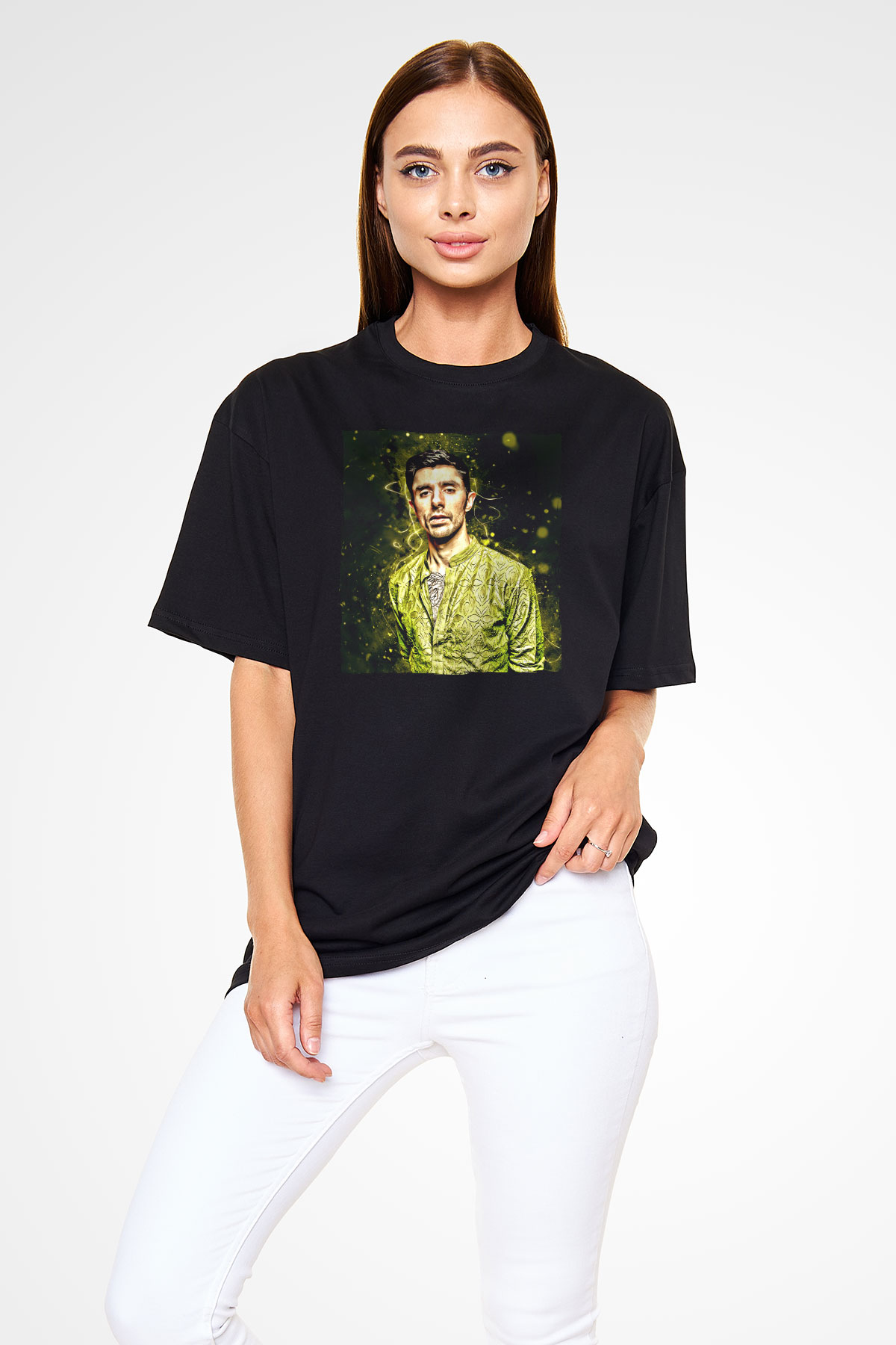 KSHMR Siyah Oversize Tişört Oversize T-shirt - TişörtFabrikası
