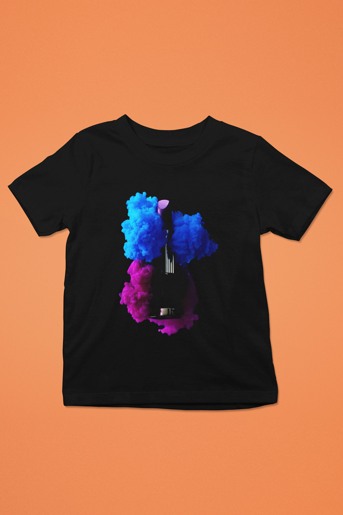 Kuaför Baskılı Siyah Unisex Çocuk Tişört