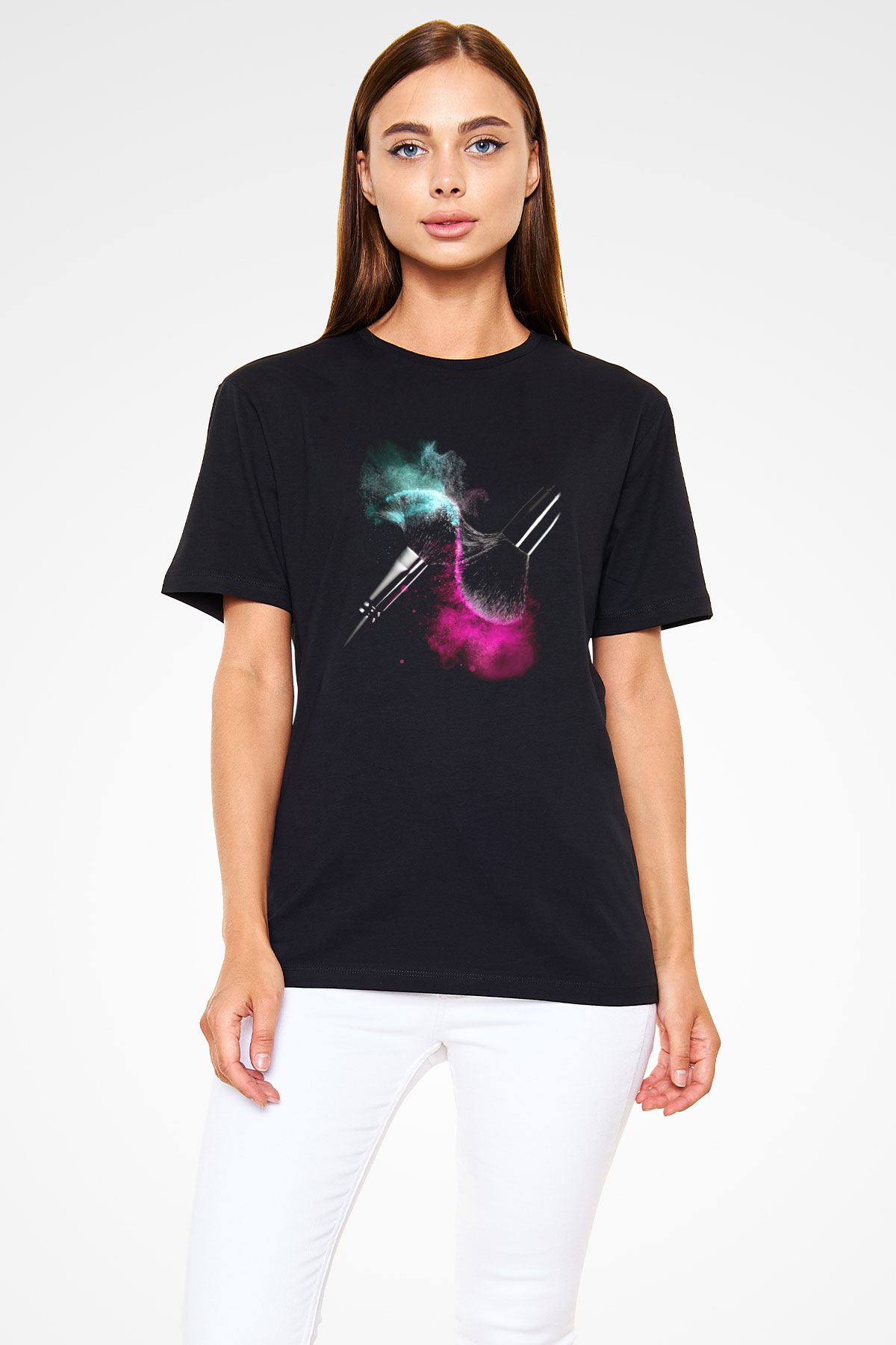 Kuaför Siyah Unisex Tişört T-Shirt - TişörtFabrikası