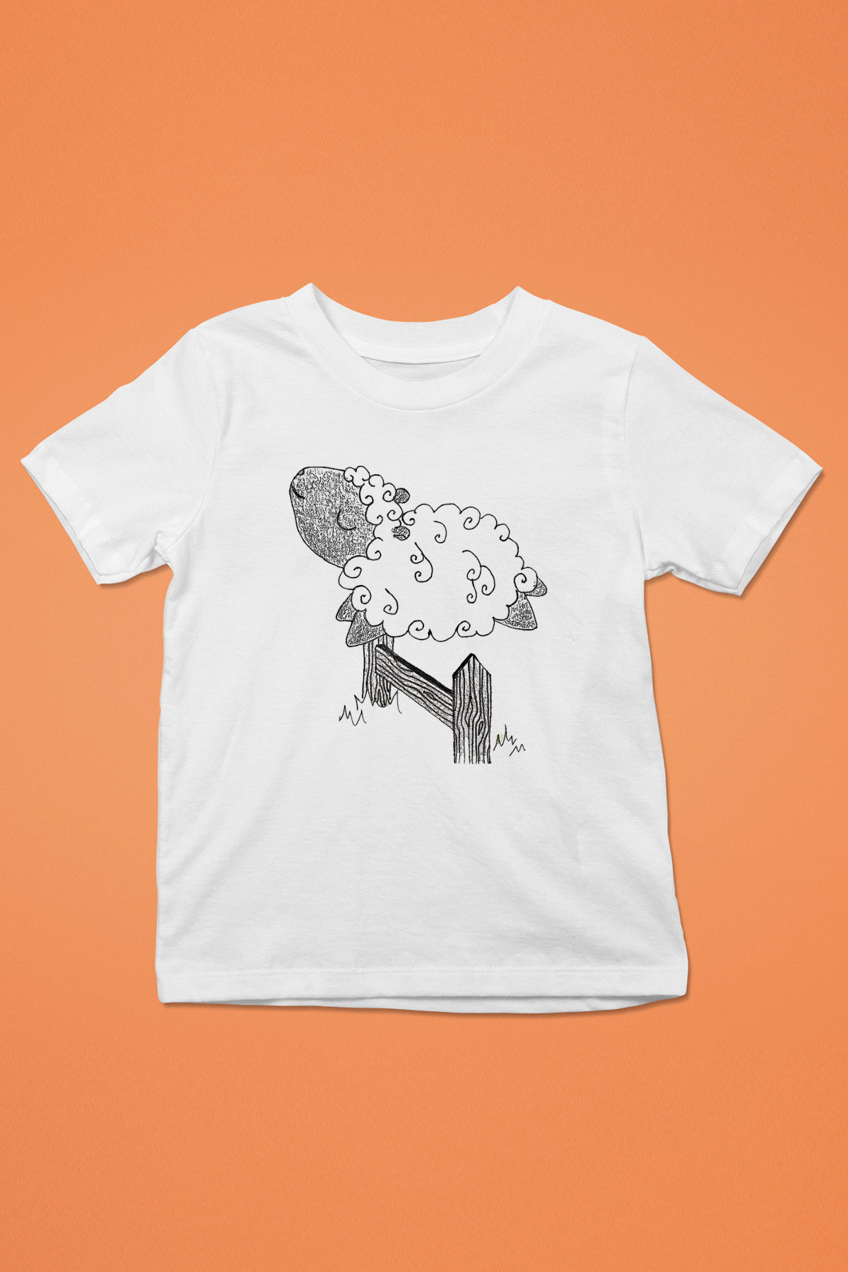 Kurban Bayramı Baskılı Beyaz Unisex Beyaz Çocuk Tişört - Tshirt
