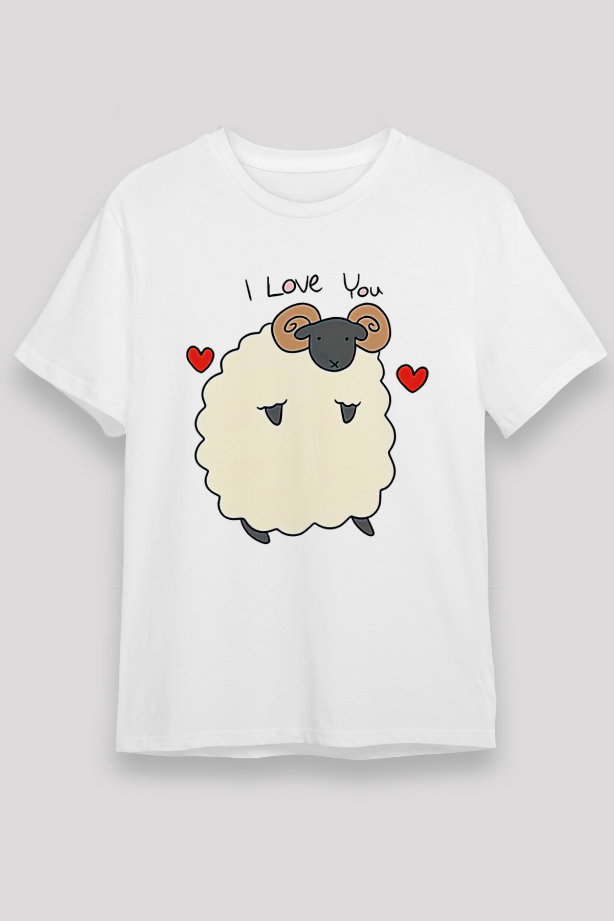 Kurban Bayramı Baskılı Unisex Beyaz Tişört - Tshirt