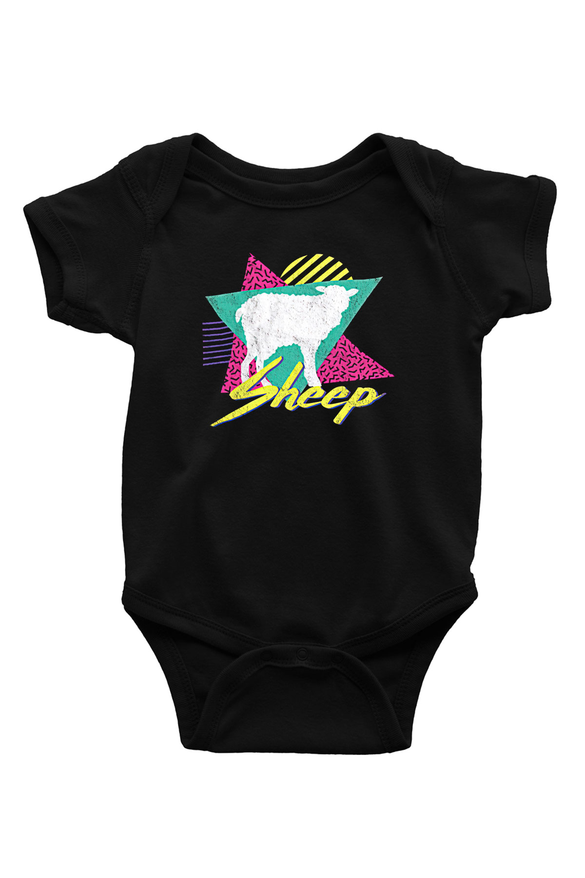 Kurban Bayramı Baskılı Unisex Siyah Bebek Body - Zıbın