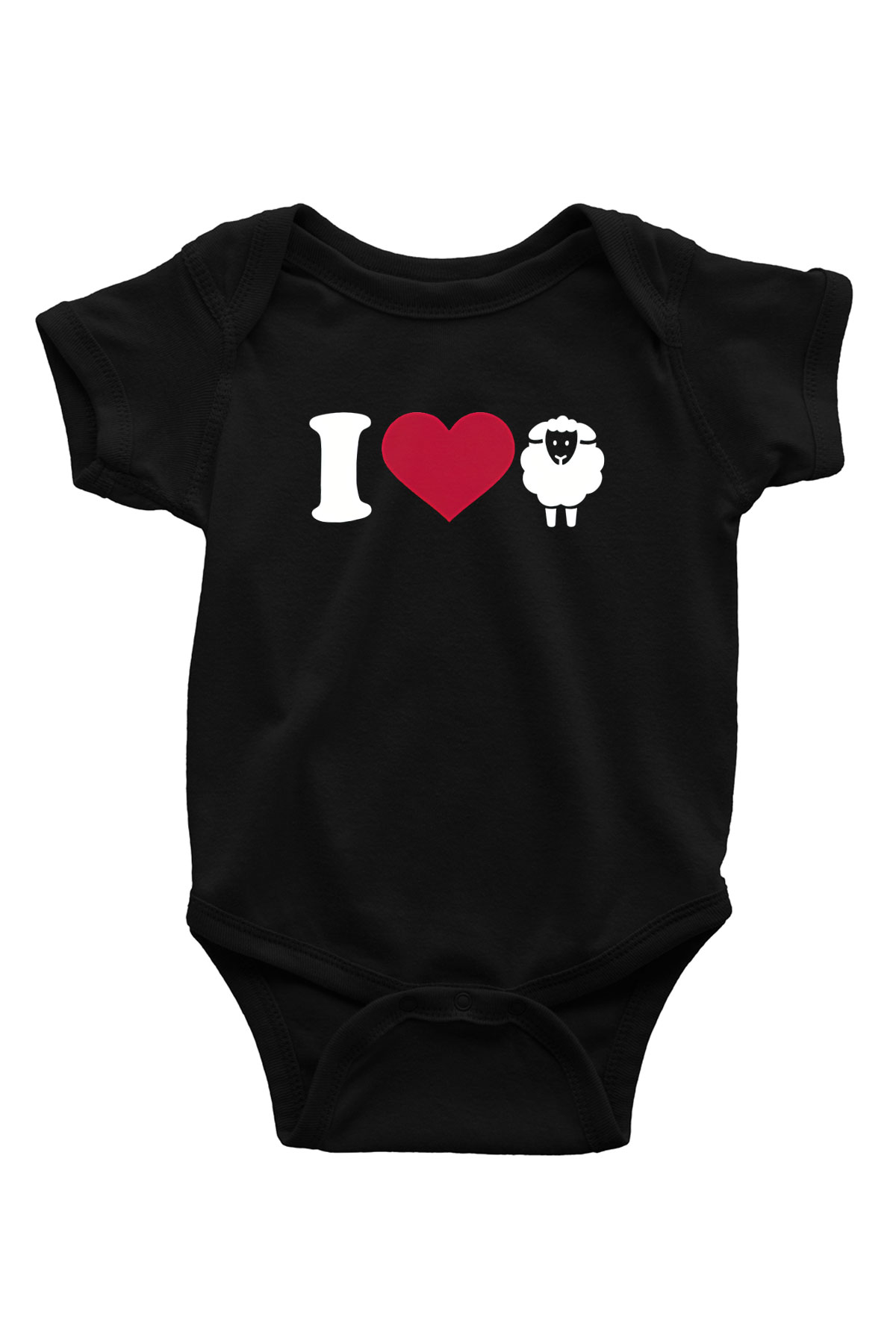 Kurban Bayramı Baskılı Unisex Siyah Bebek Body - Zıbın