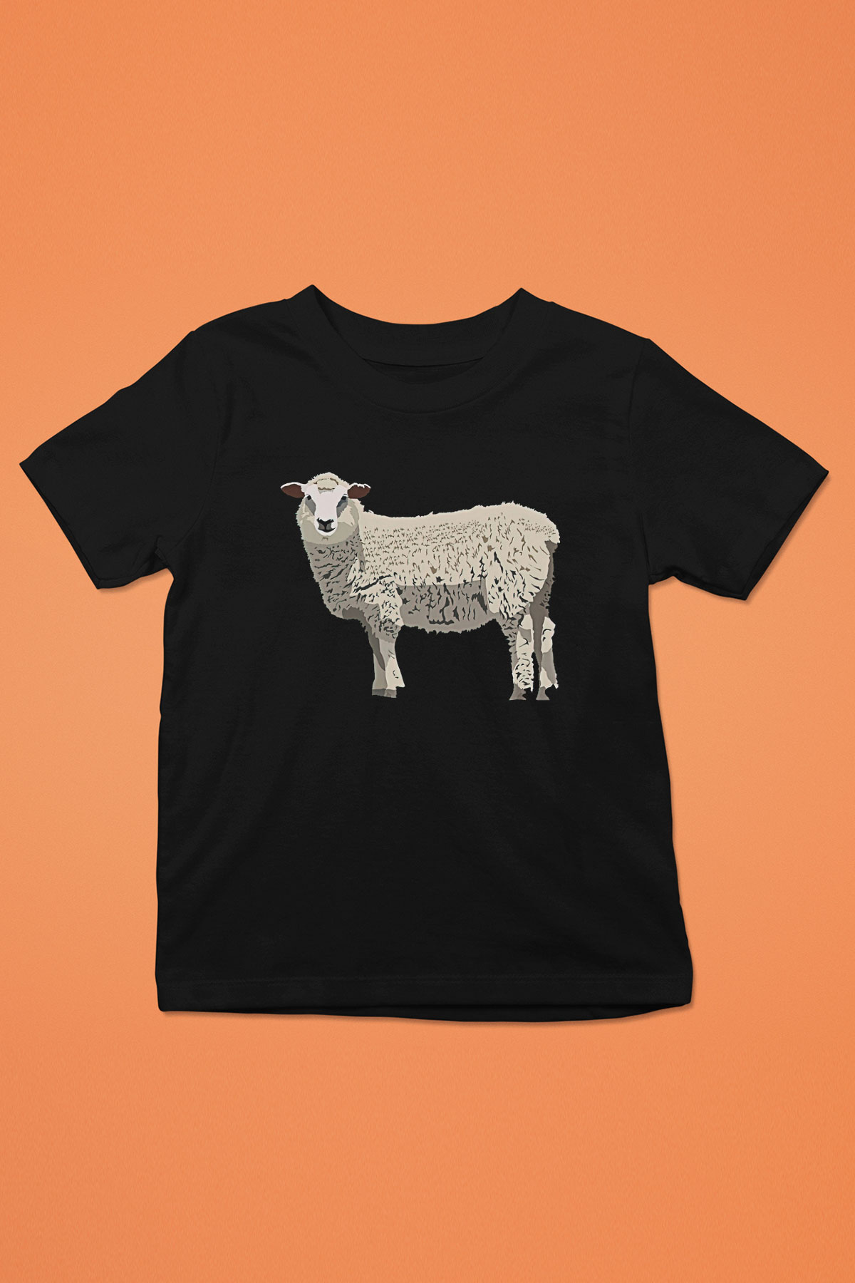 Kurban Bayramı Baskılı Unisex Siyah Çocuk Tişört - Tshirt
