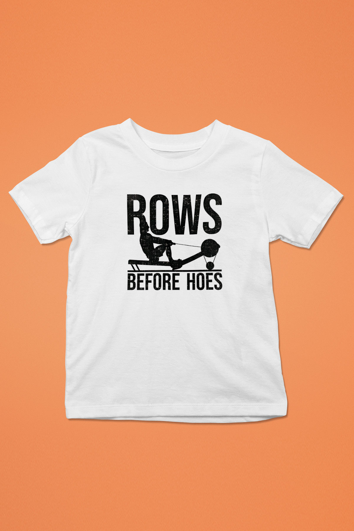 Kürek Baskılı Unisex Beyaz Çocuk Tişört - Tshirt