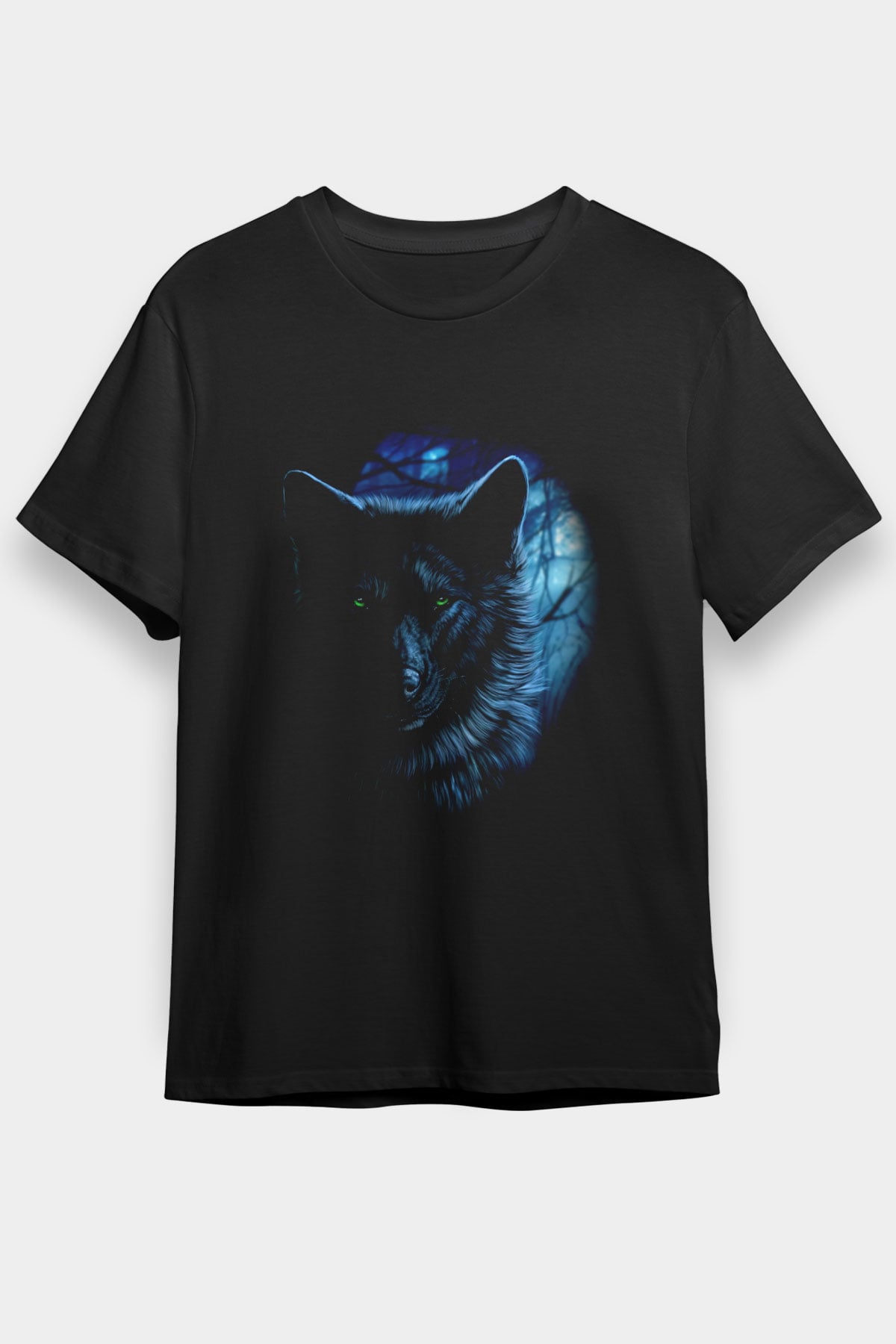 Kurt Siyah Unisex Tişört T-Shirt - TişörtFabrikası