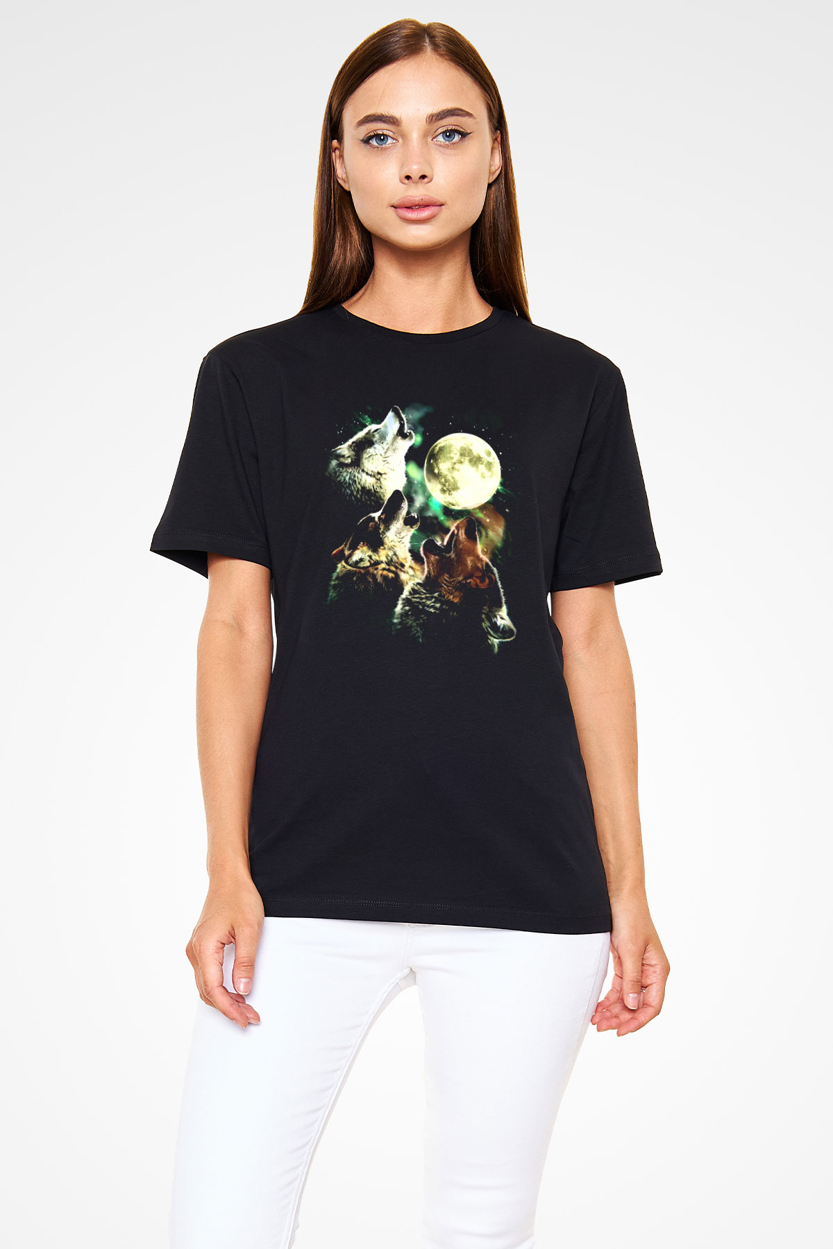 Kurt Siyah Unisex Tişört T-Shirt - TişörtFabrikası