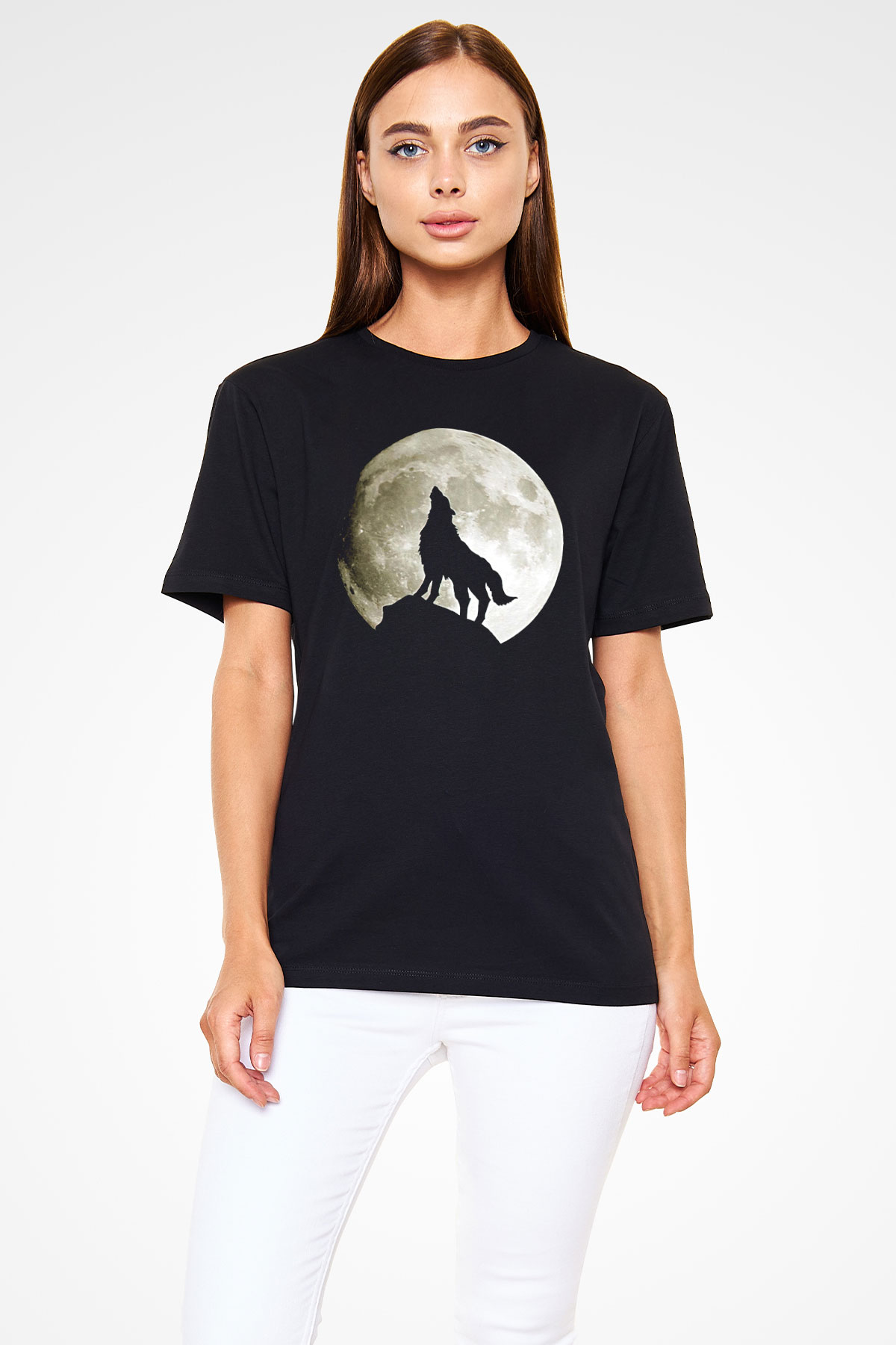 Kurt Siyah Unisex Tişört T-Shirt - TişörtFabrikası