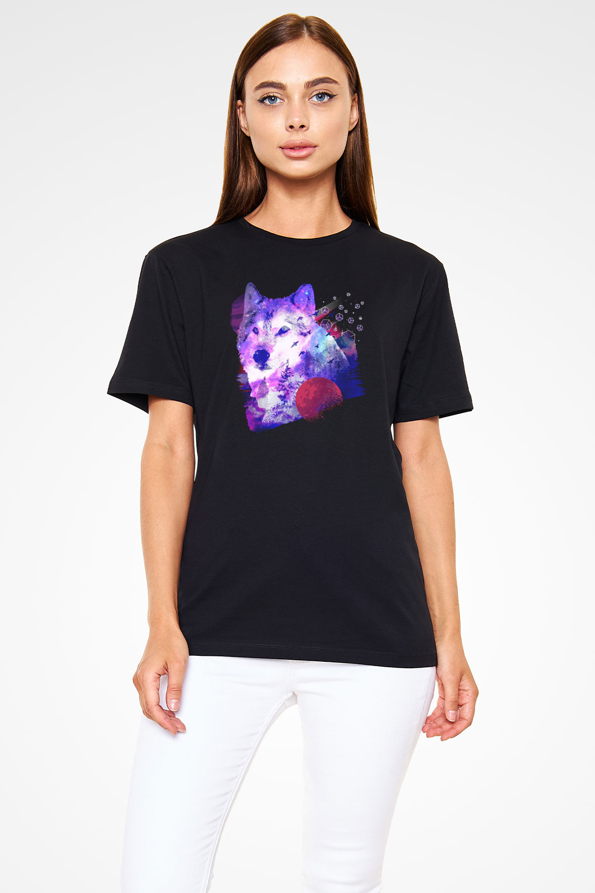 Kurt Siyah Unisex Tişört T-Shirt - TişörtFabrikası