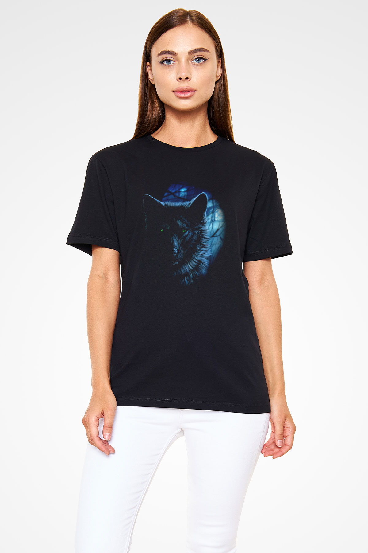 Kurt Siyah Unisex Tişört T-Shirt - TişörtFabrikası