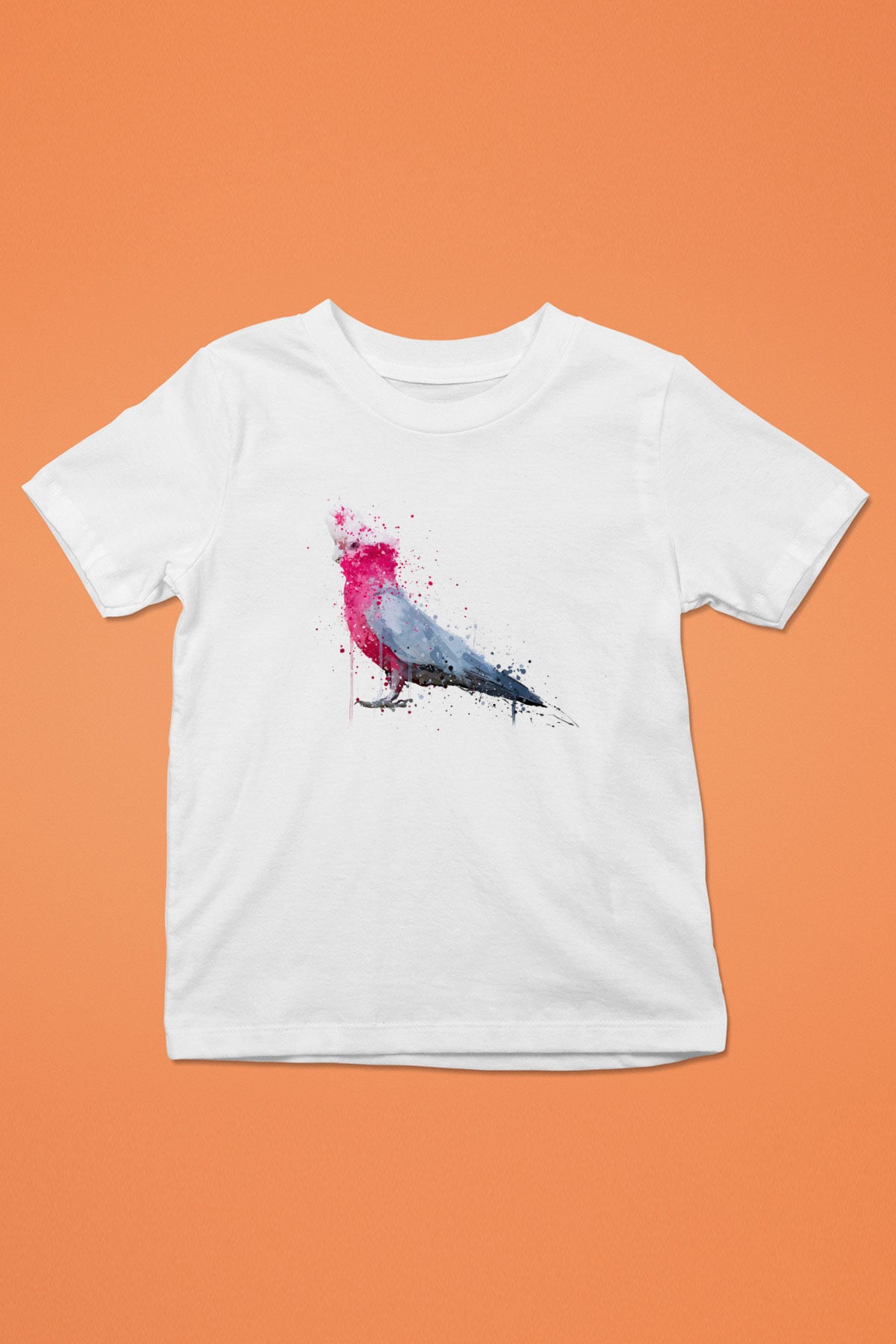 Kuş Beyaz Unisex Çocuk Tişört