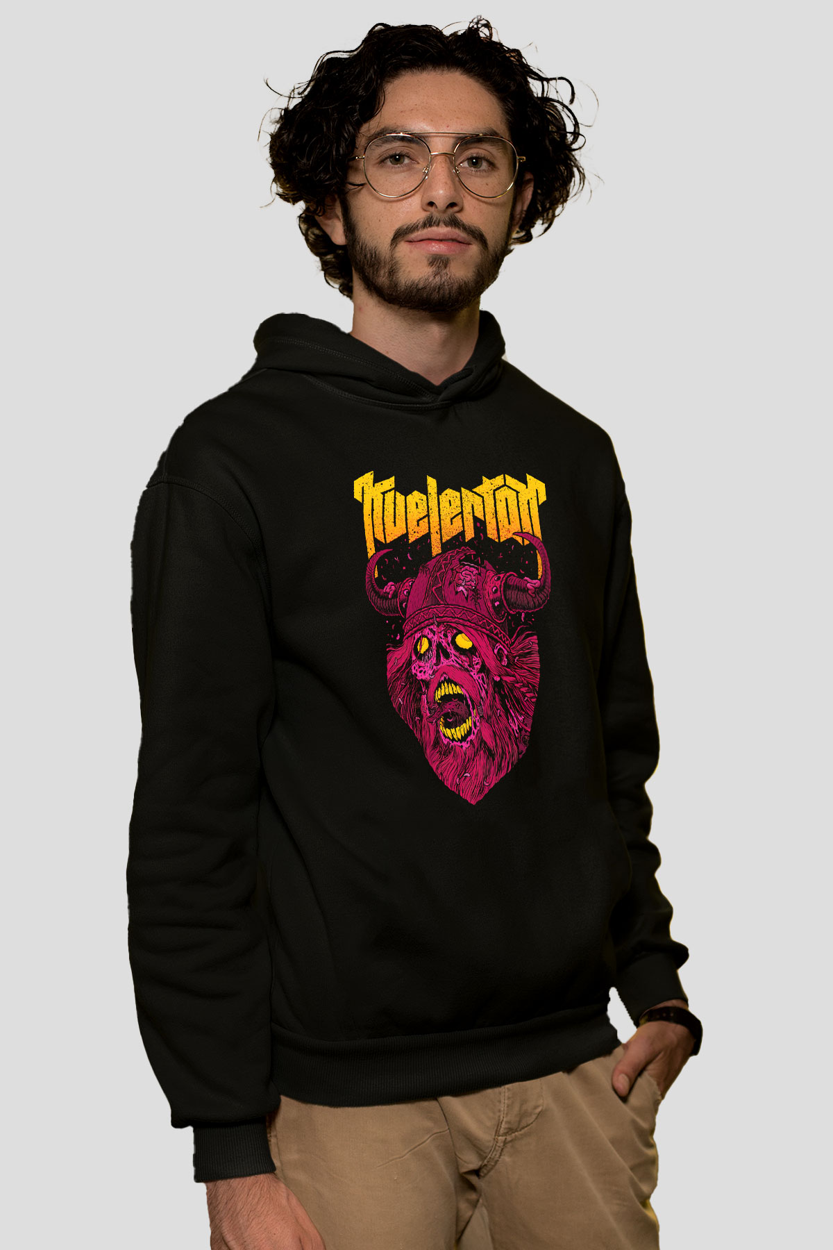 Kvelertak Siyah Unisex Hoodie