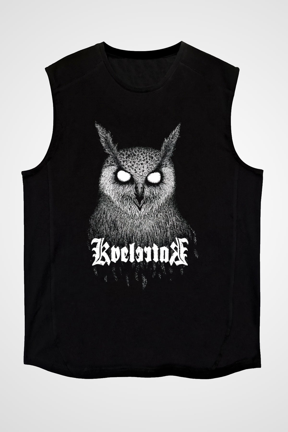 Kvelertak Siyah Unisex Kolsuz Tişört