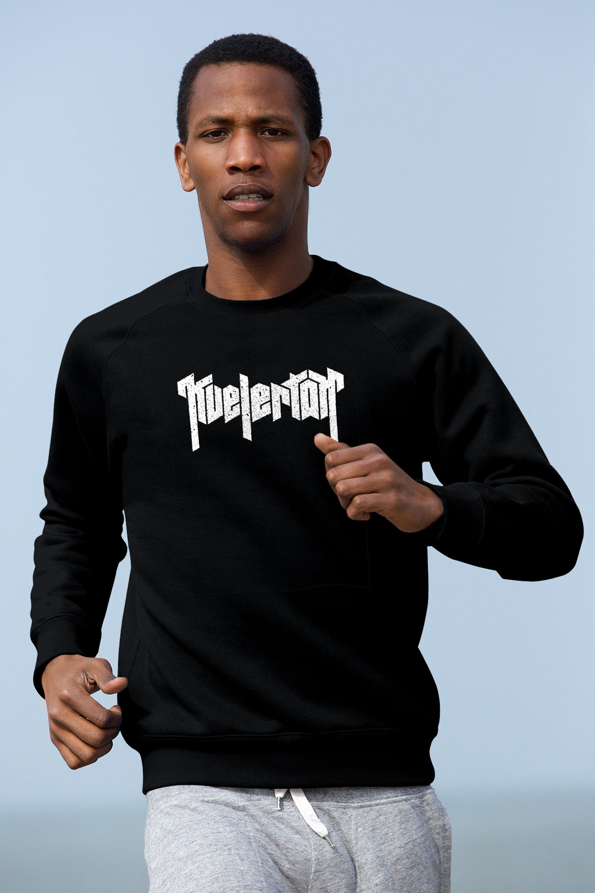 Kvelertak Siyah Unisex Sweatshirt
