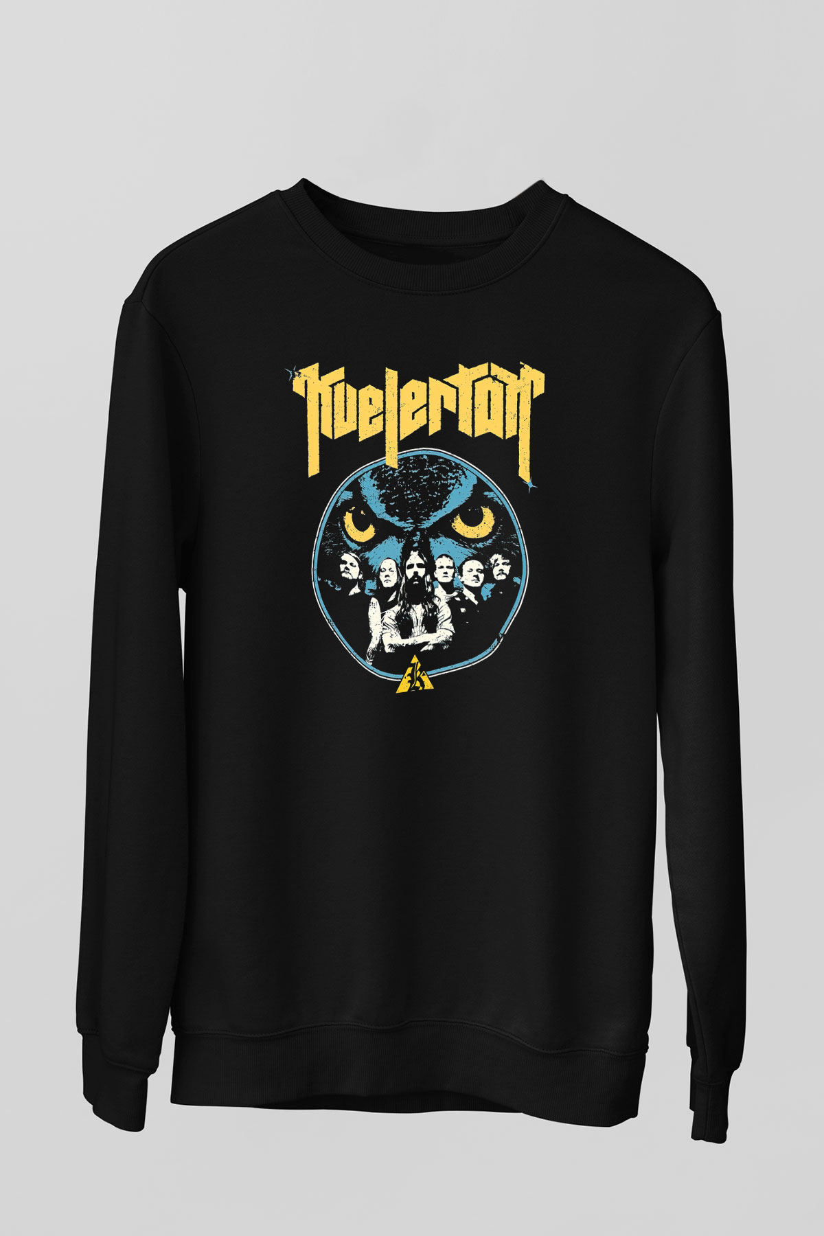 Kvelertak Siyah Unisex Sweatshirt