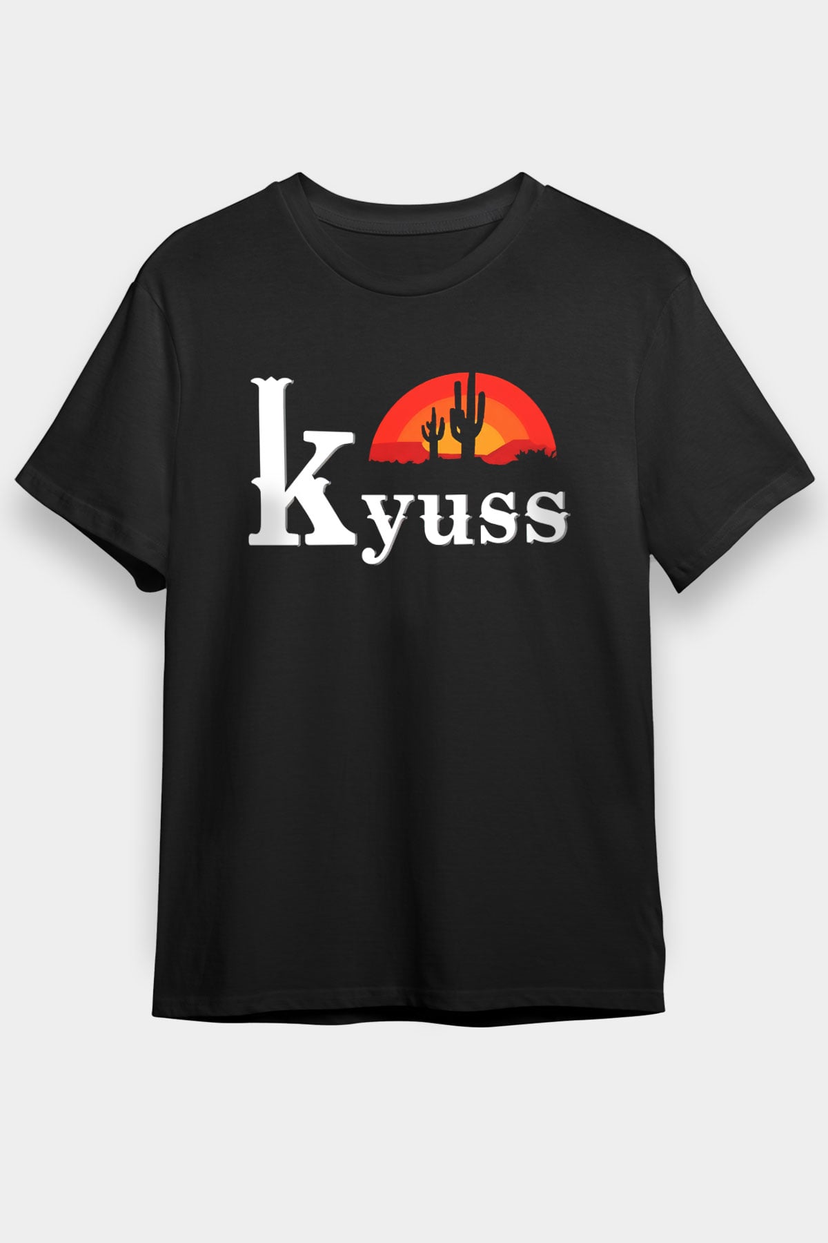 Kyuss Siyah Unisex Tişört T-Shirt - TişörtFabrikası
