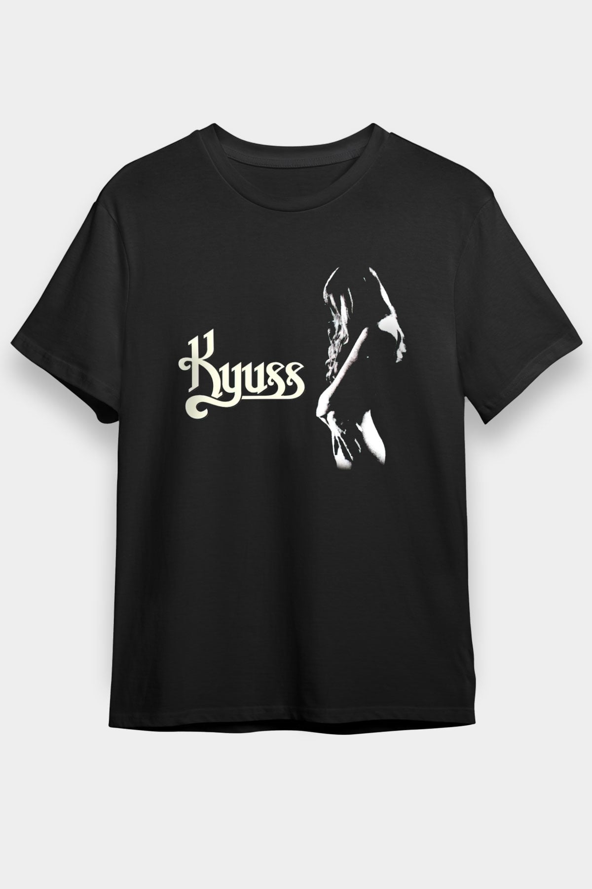 Kyuss Siyah Unisex Tişört T-Shirt - TişörtFabrikası