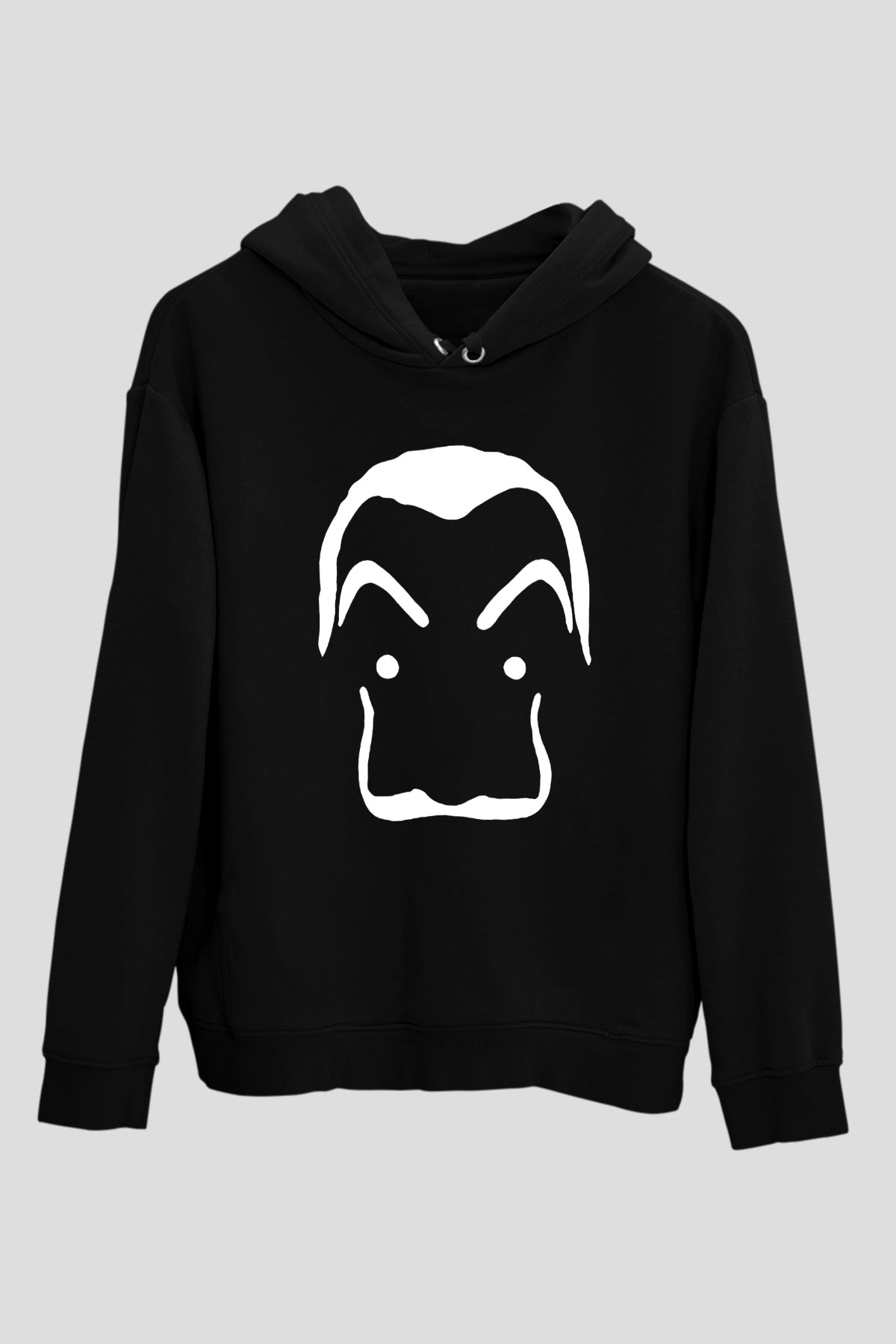 La casa de papel Siyah Unisex Hoodie