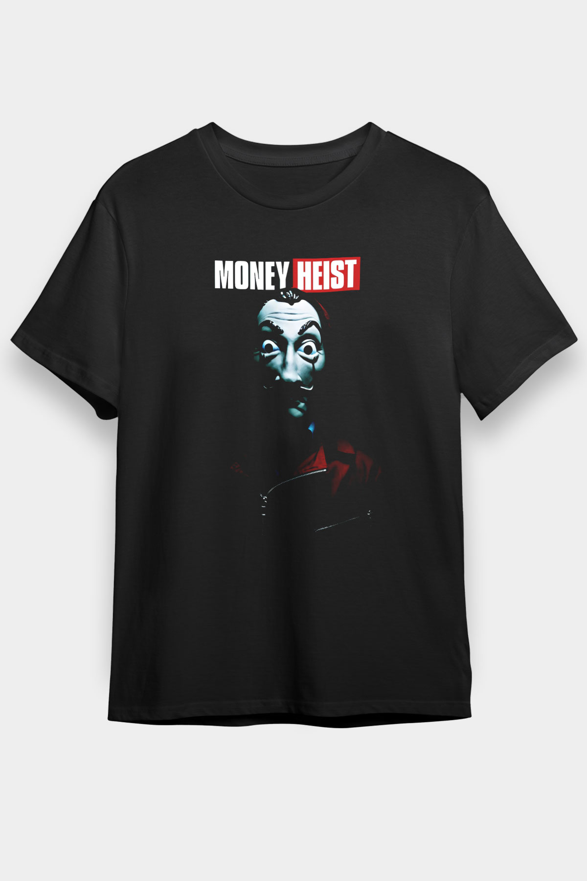 La casa de papel Siyah Unisex Tişört T-Shirt