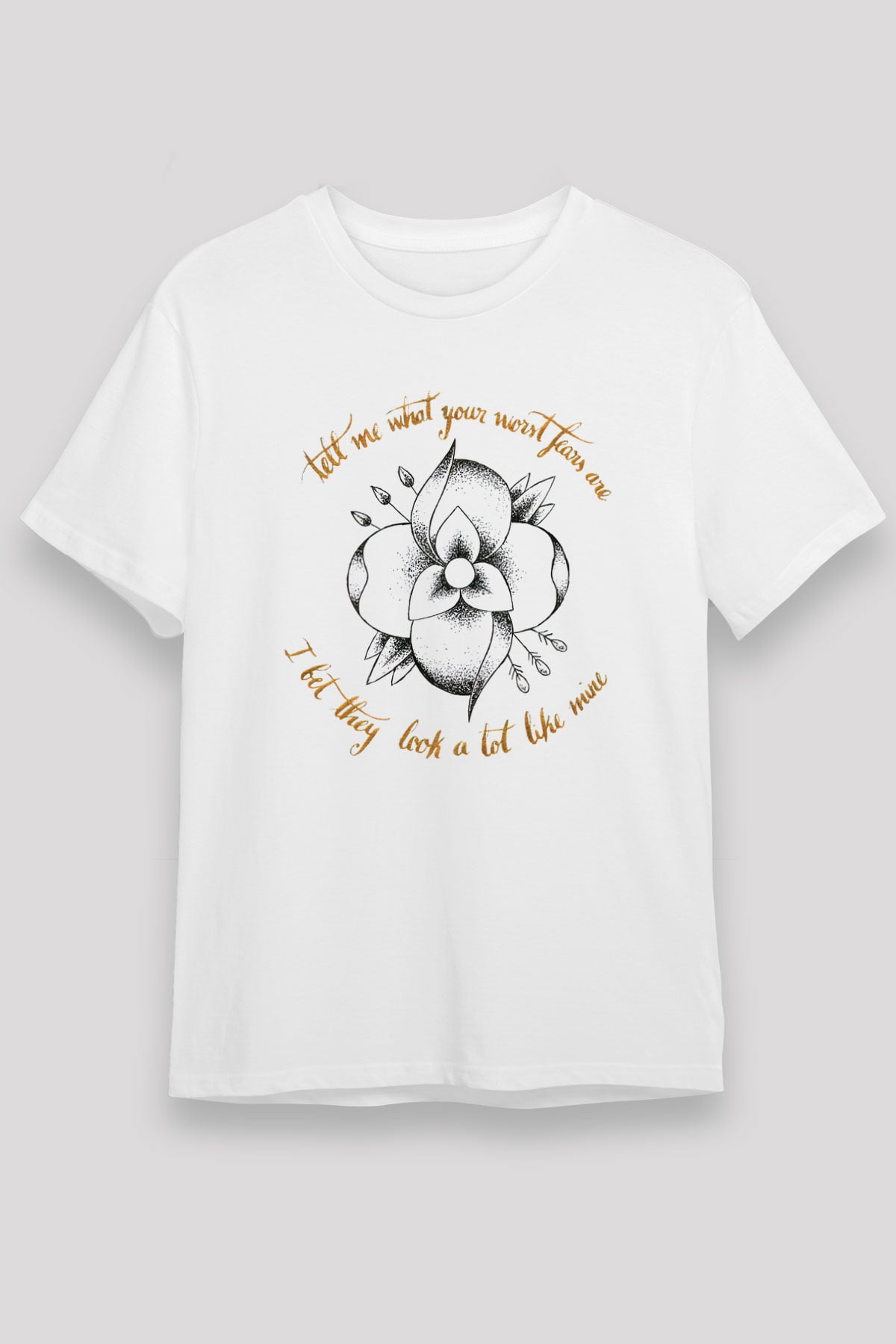 La Dispute Beyaz Unisex Tişört T-Shirt - TişörtFabrikası