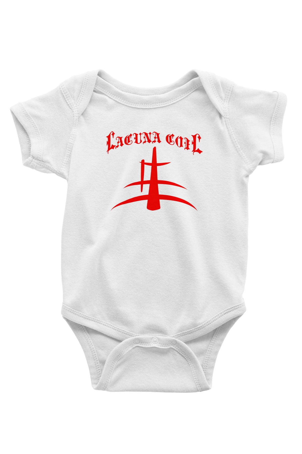 Lacuna Coil Baskılı Beyaz Unisex Bebek Body - Zıbın