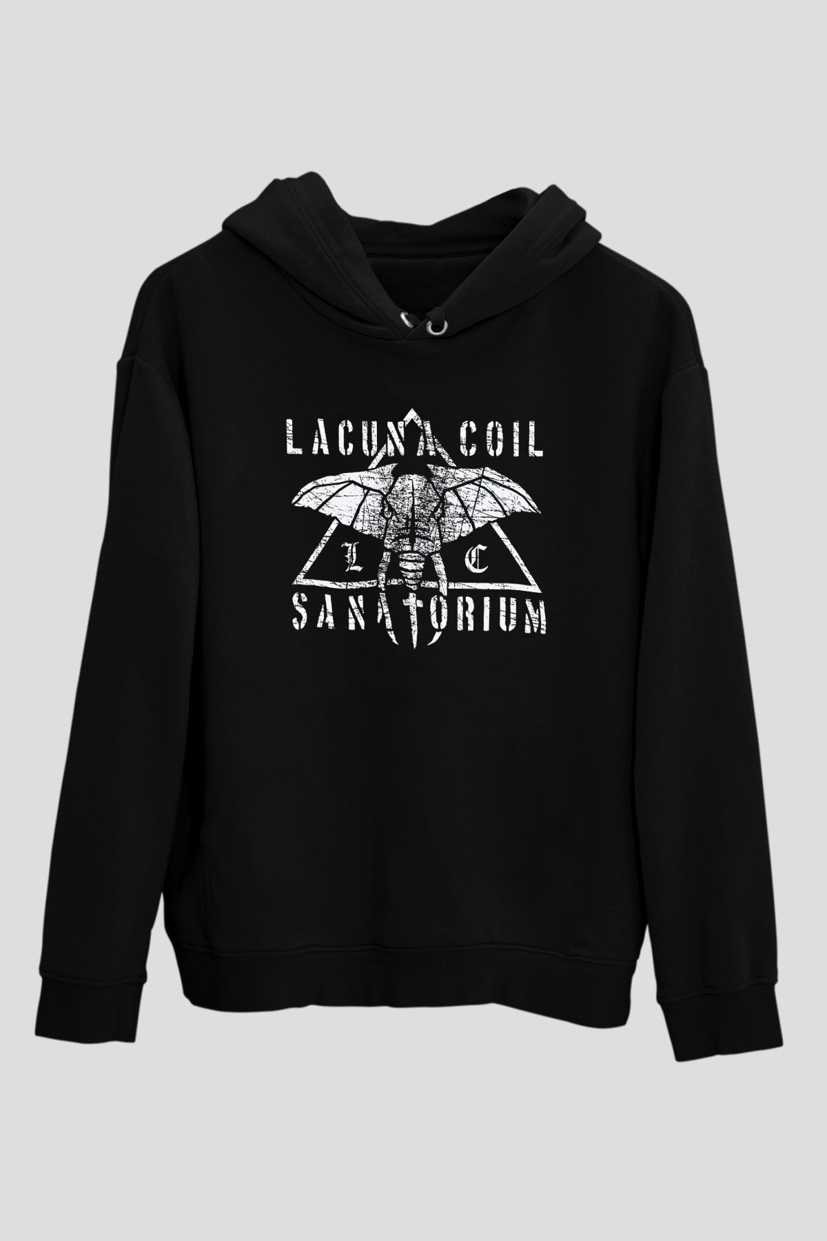 Lacuna Coil Siyah Unisex Hoodie