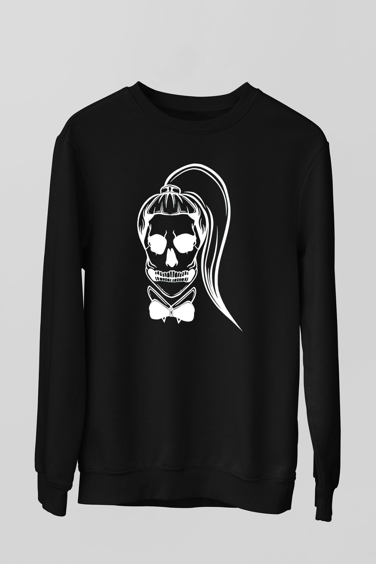 Lady Gaga Siyah Unisex Sweatshirt