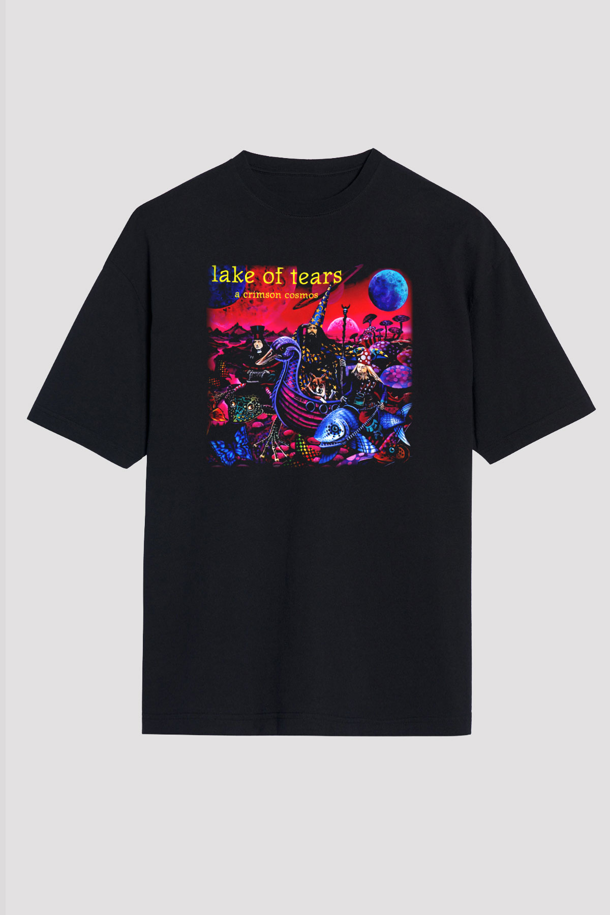 Lake of Tears Siyah Unisex Oversize Tişört T-Shirt