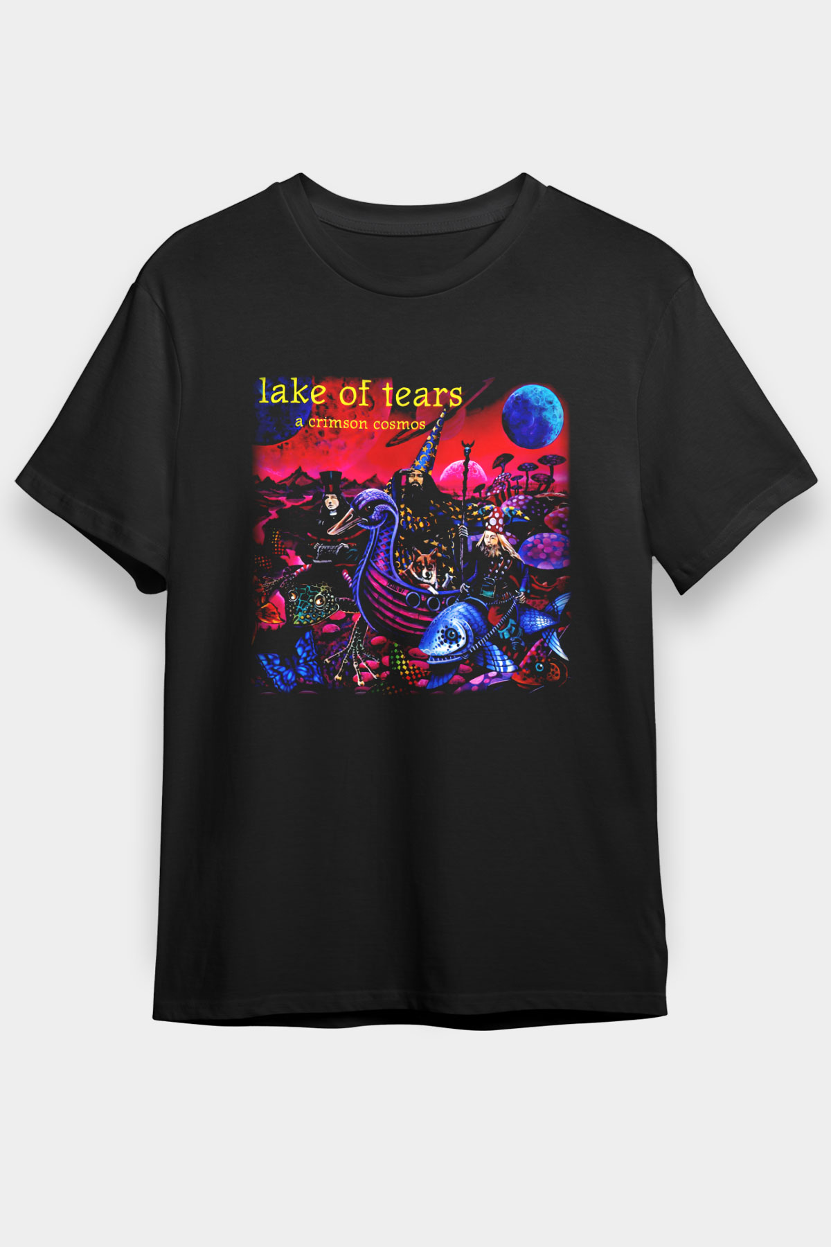 Lake of Tears Siyah Unisex Tişört T-Shirt - TişörtFabrikası