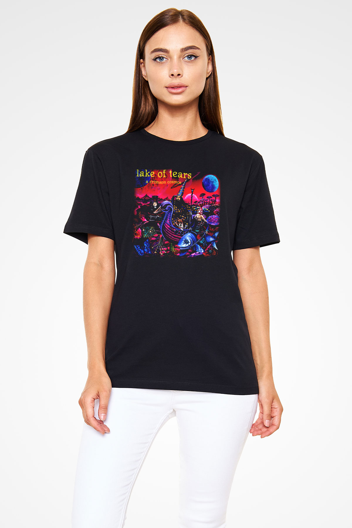 Lake of Tears Siyah Unisex Tişört T-Shirt - TişörtFabrikası