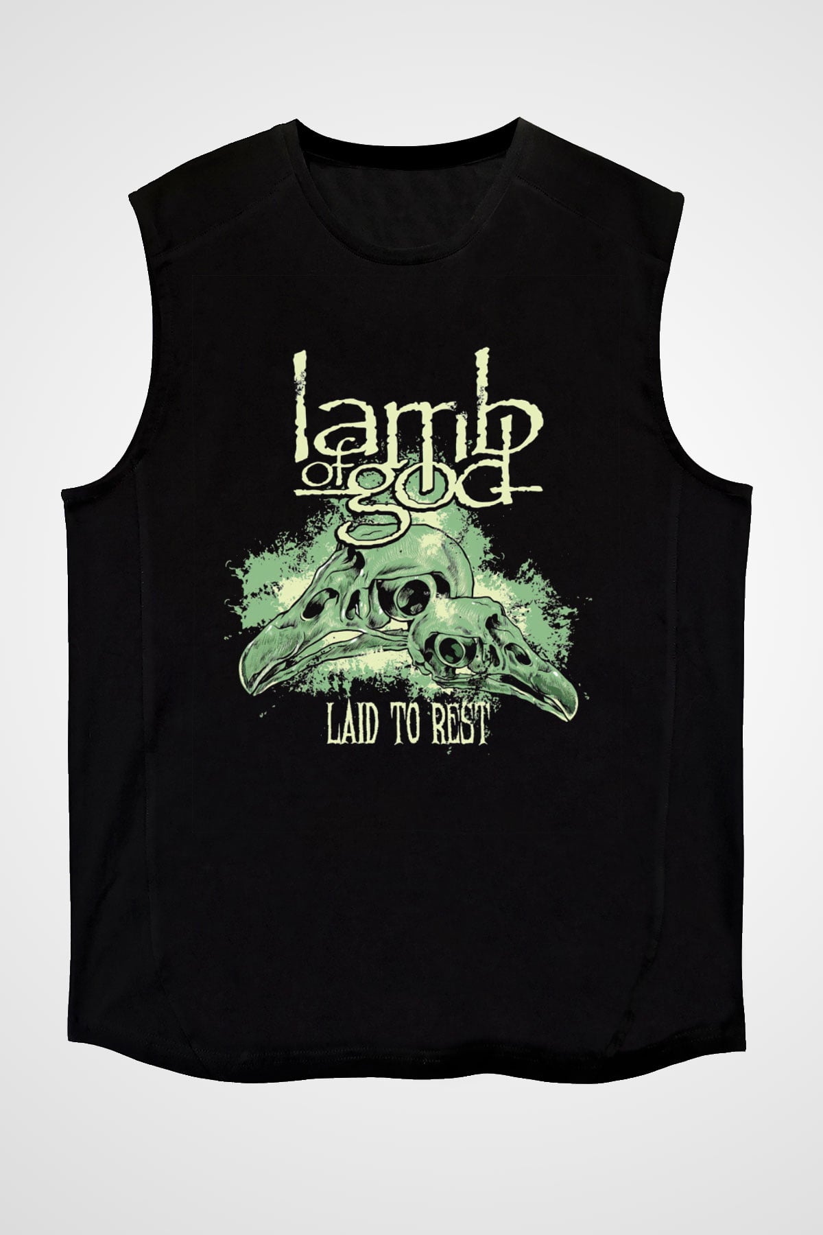 Lamb of God Siyah Unisex Kolsuz Tişört