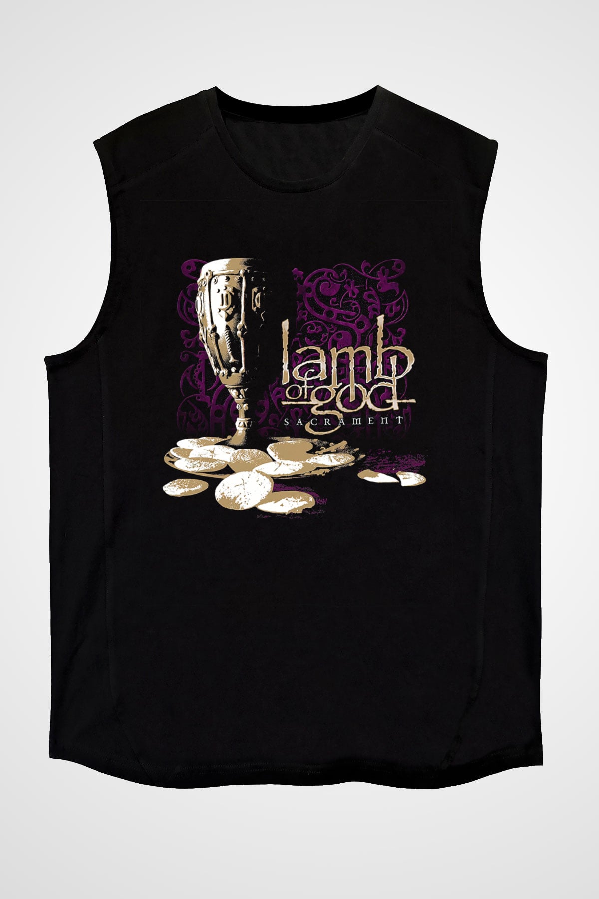 Lamb of God Siyah Unisex Kolsuz Tişört