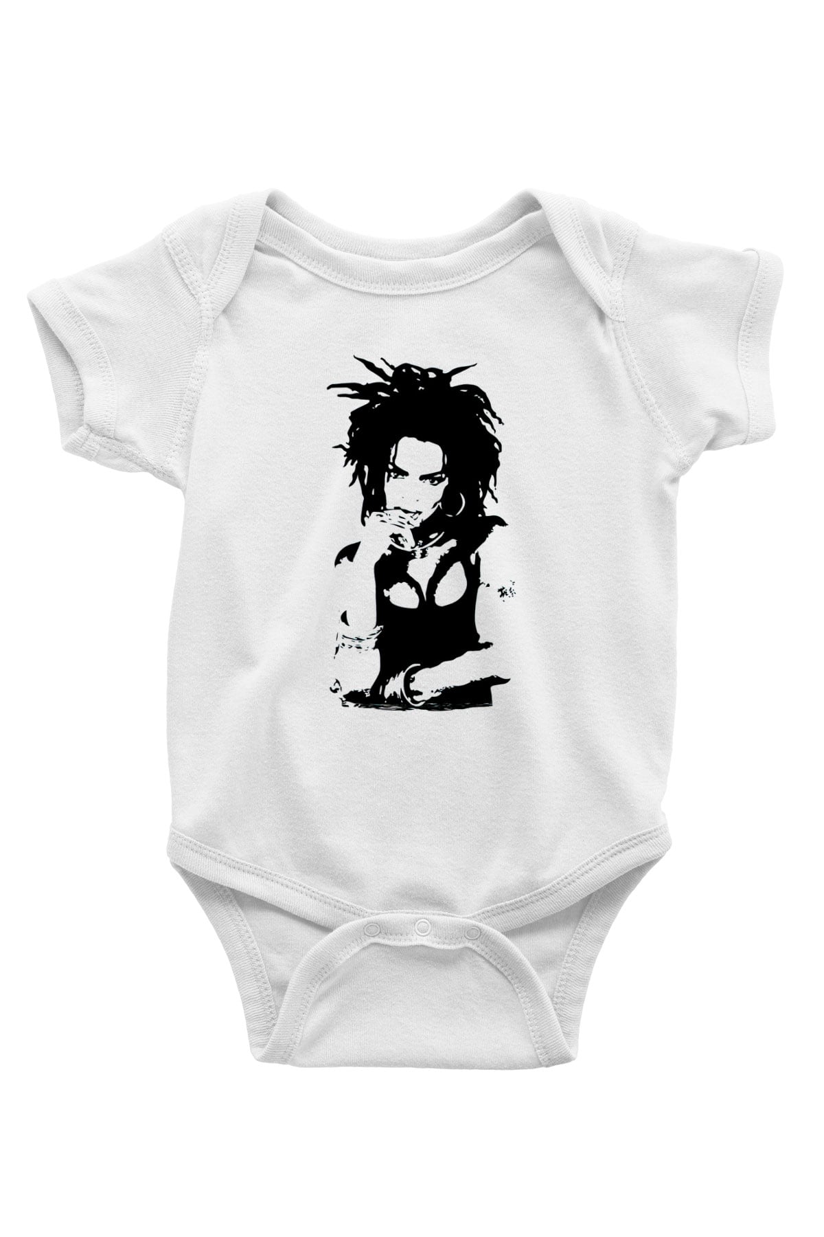 Lauryn Hill Beyaz Bebek Body - Zıbın
