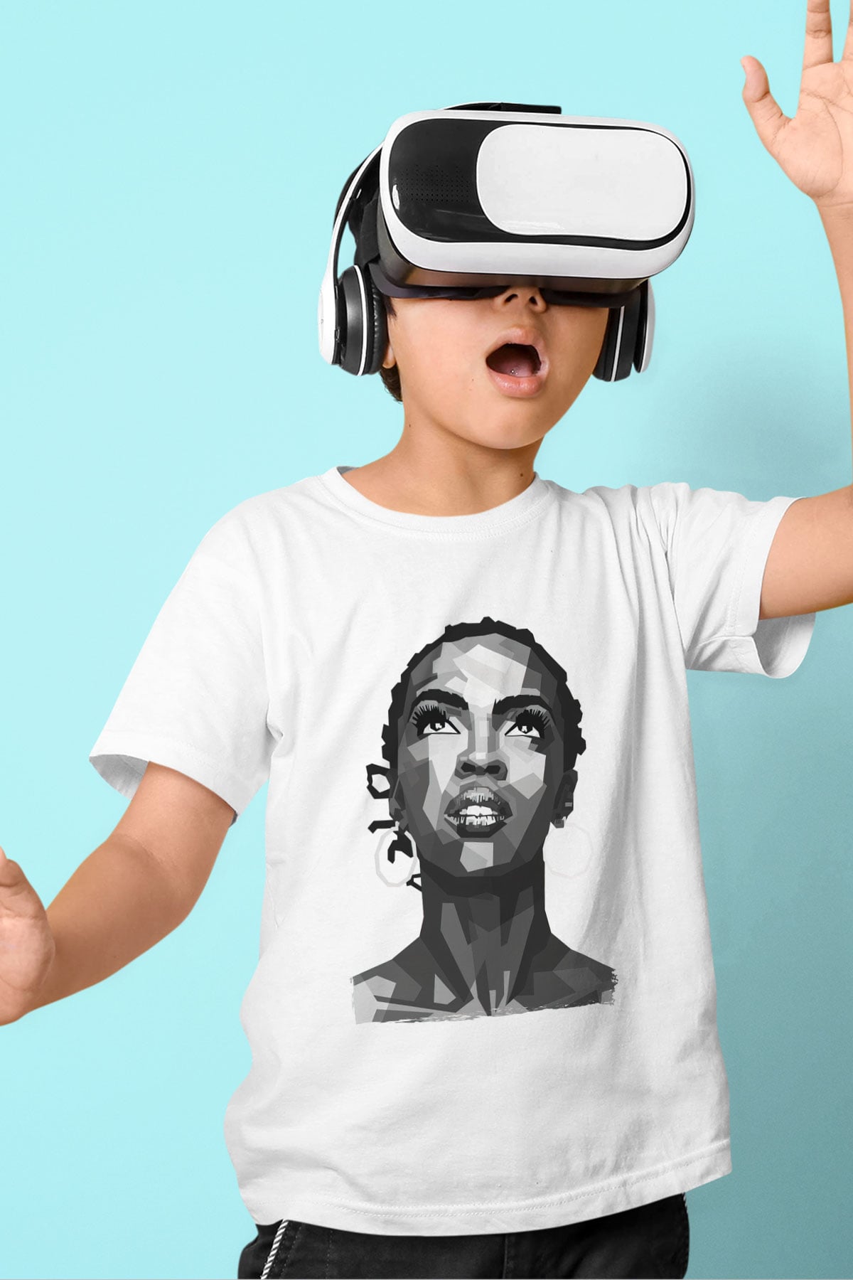 Lauryn Hill Beyaz Unisex Çocuk Tişört