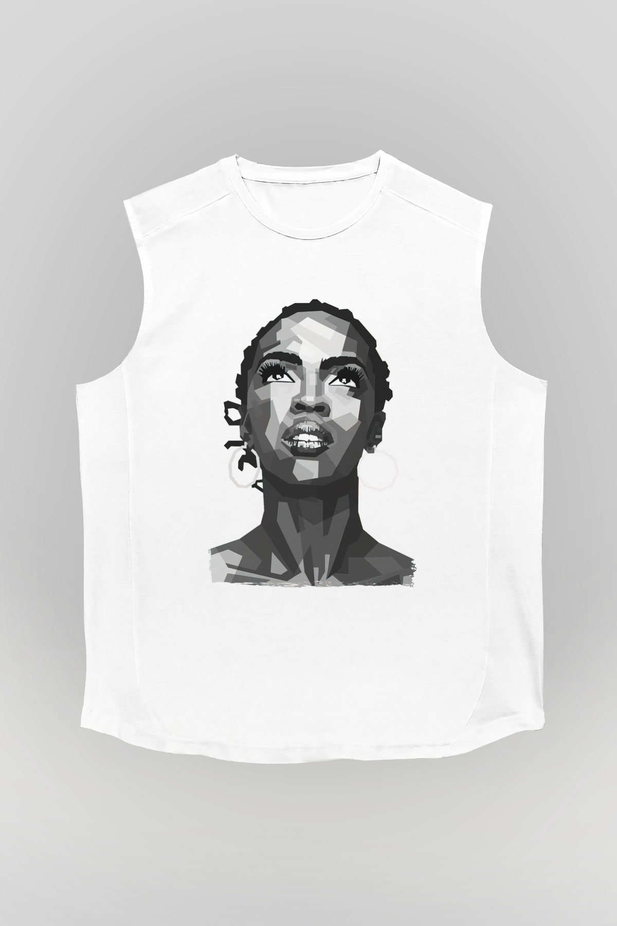 Lauryn Hill Beyaz Unisex Kolsuz Tişört