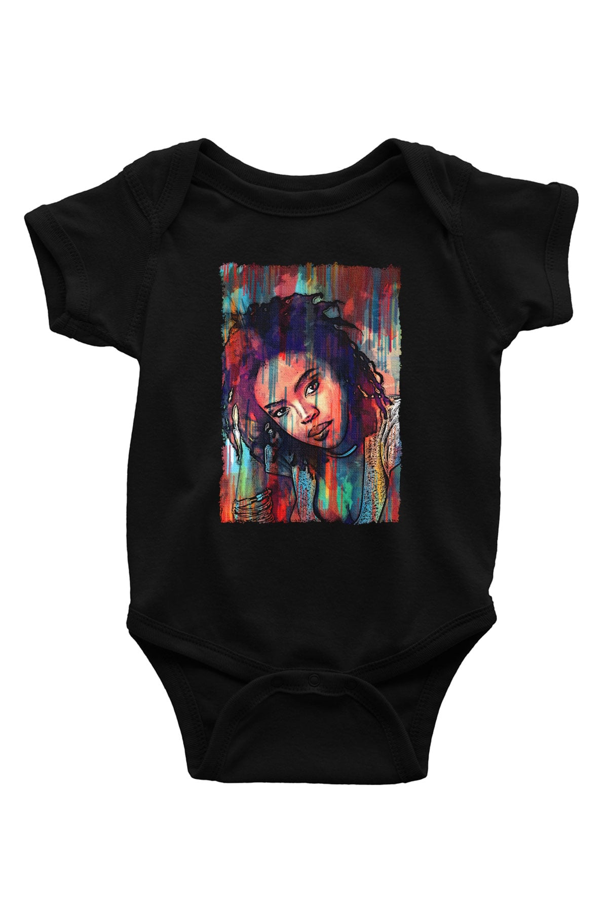 Lauryn Hill Siyah Bebek Body - Zıbın