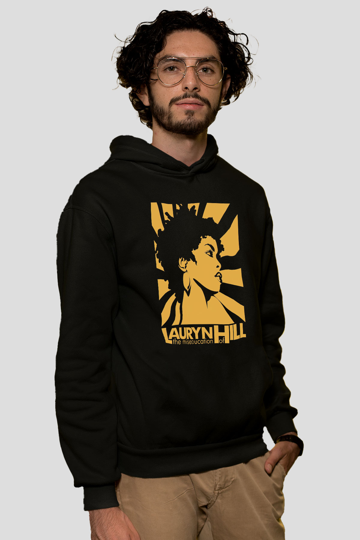 Lauryn Hill Siyah Unisex Hoodie