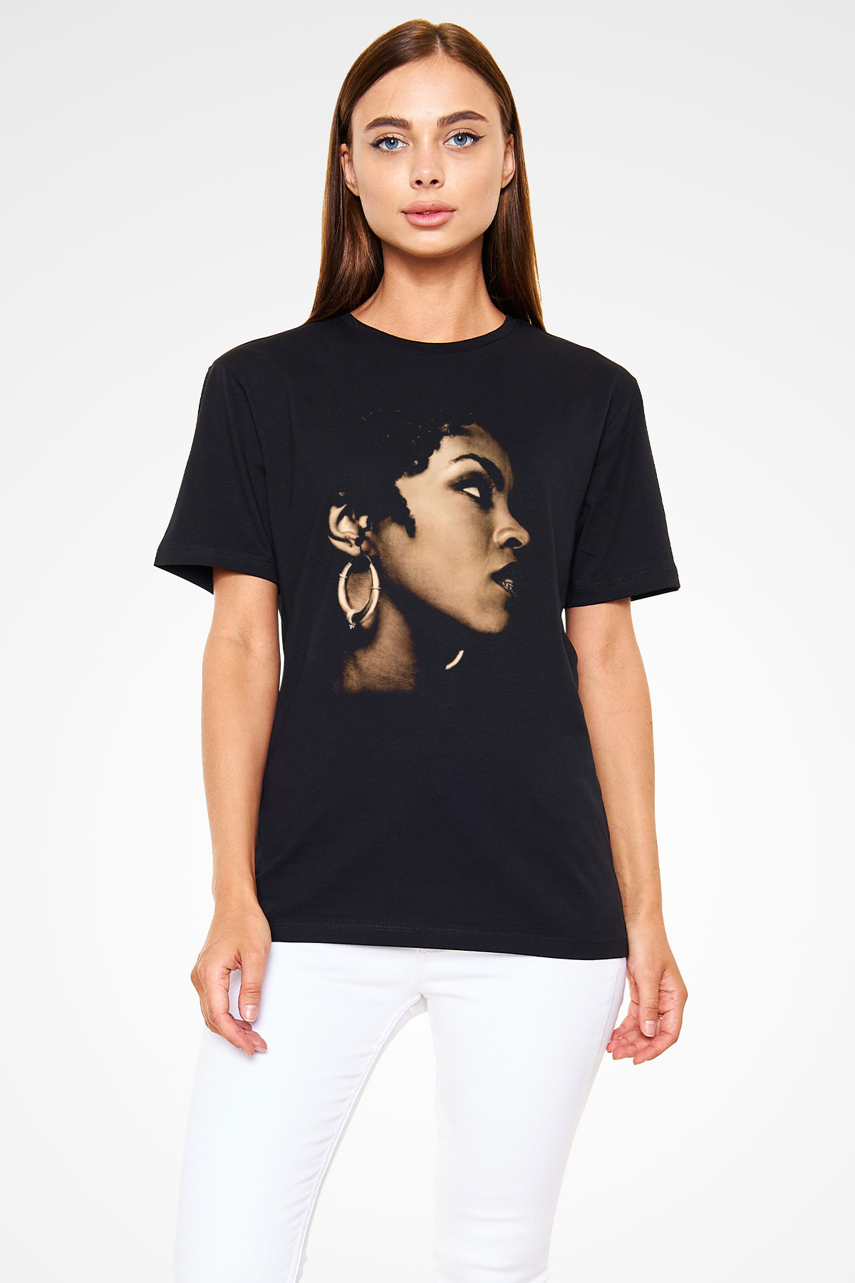 Lauryn Hill Siyah Unisex Tişört T-Shirt - TişörtFabrikası